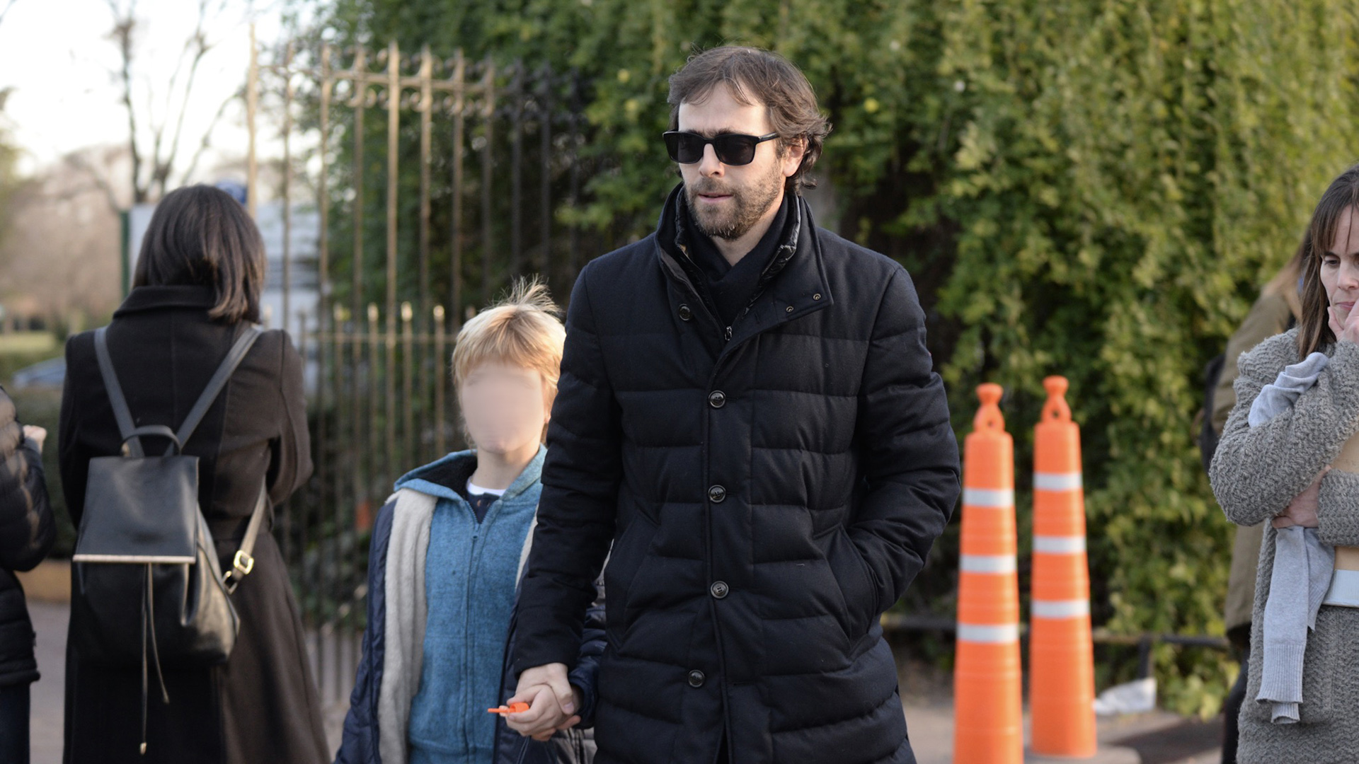 Cesarito y su padre César Bustos
