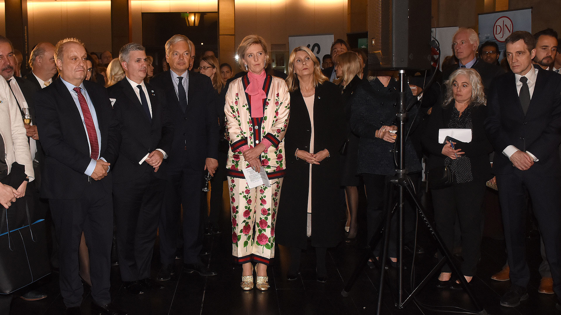 La Misión Económica Belga, que acompaña a la princesa por Argentina y Uruguay, cuenta con unos 200 participantes, entre ellos, 134 empresarios de 94 compañías