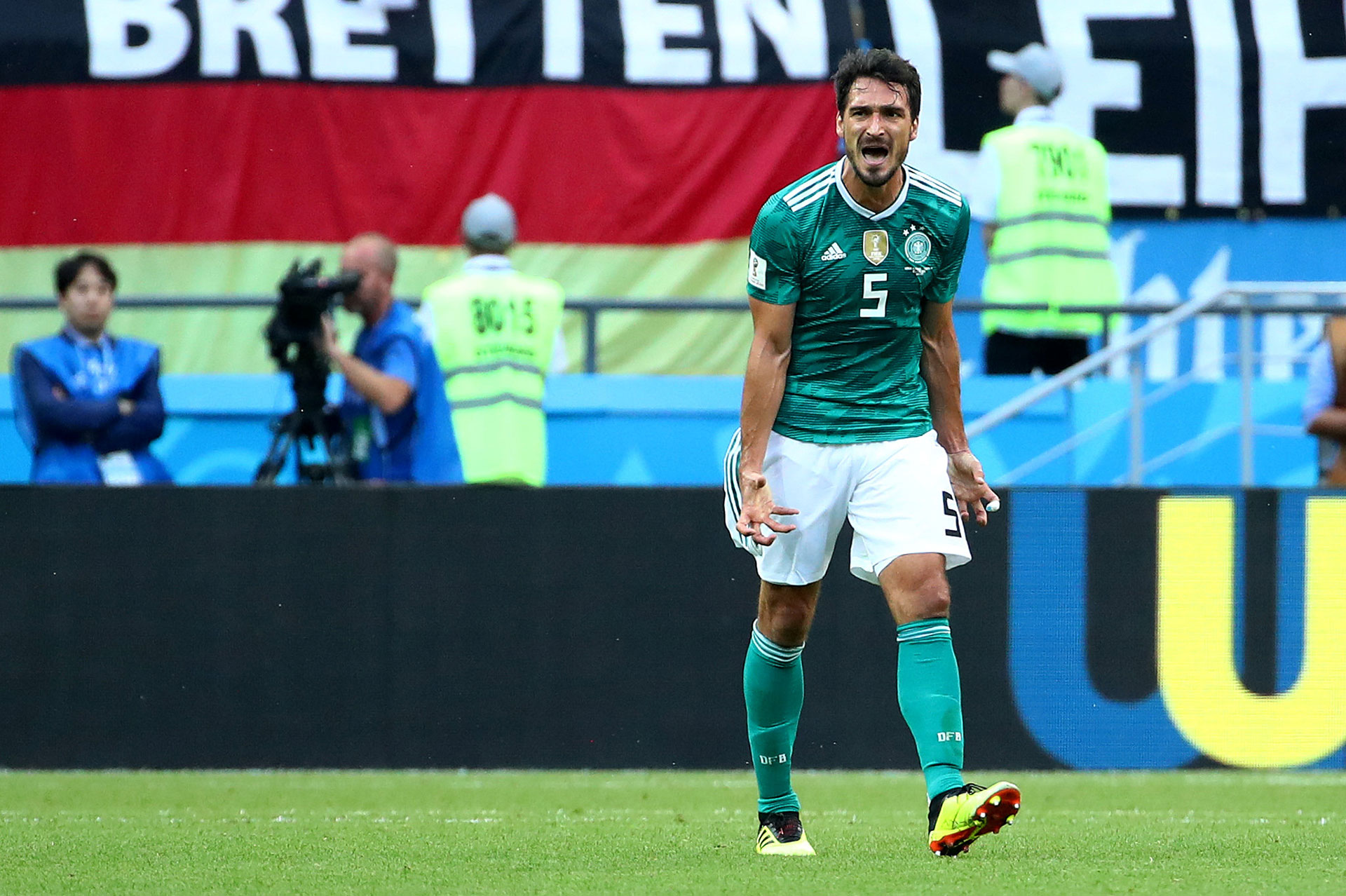 La ira de Hummels: Alemania no tuvo su tarde soñada en Rusia (Reuters)