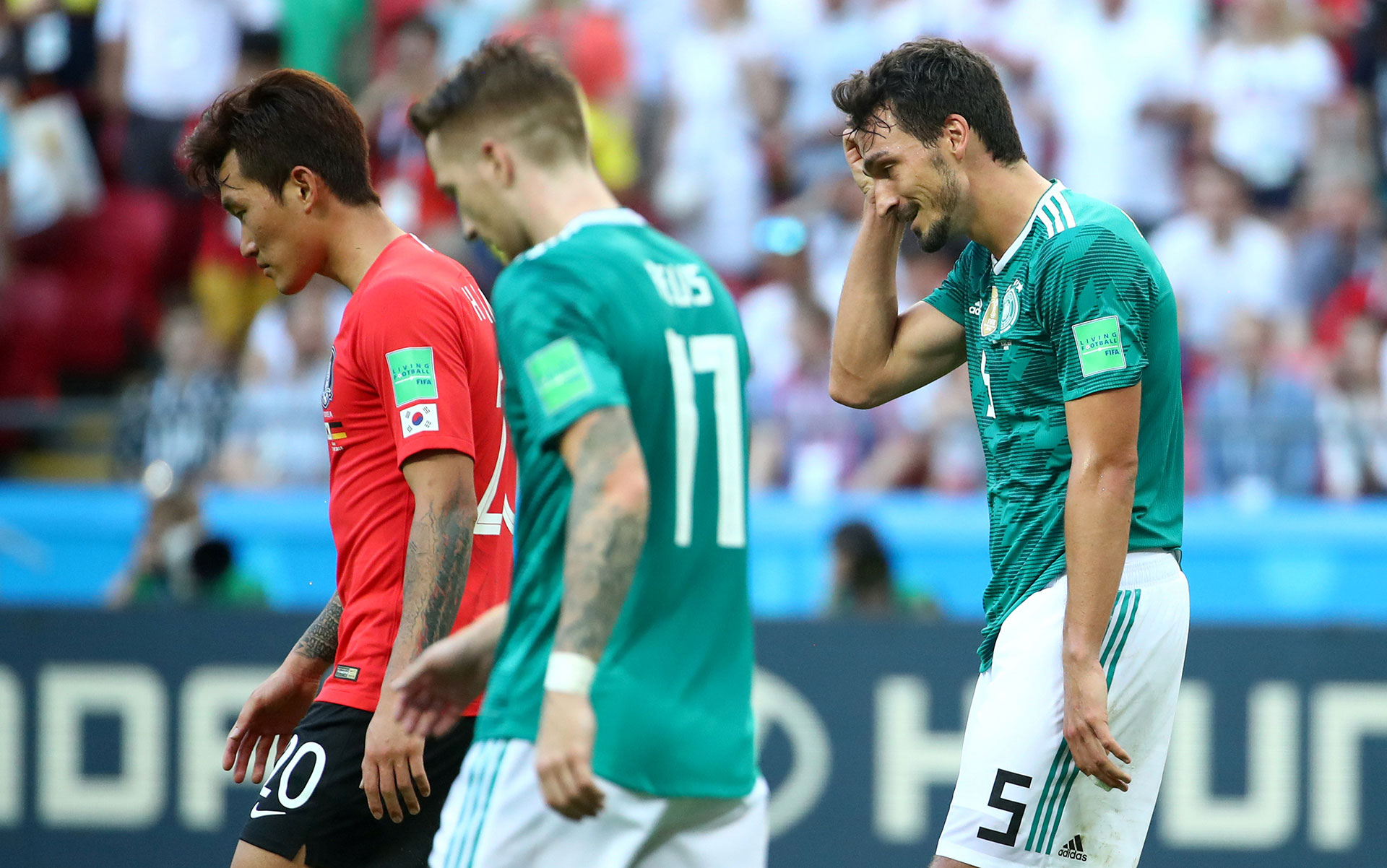 Hummels tuvo varias chances pero no pudo convertir (Reuters)