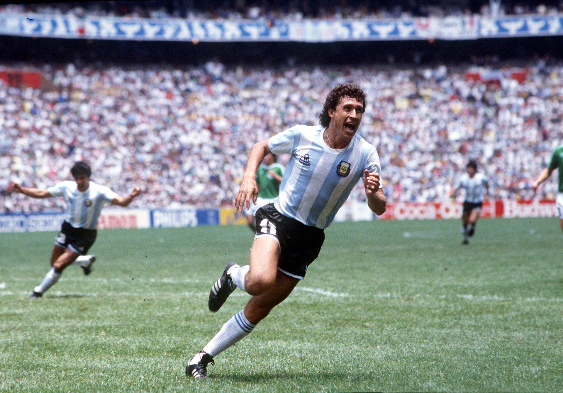 Jorge Valdano estiró la diferencia antes de que Alemania igualara transitoriamente el partido