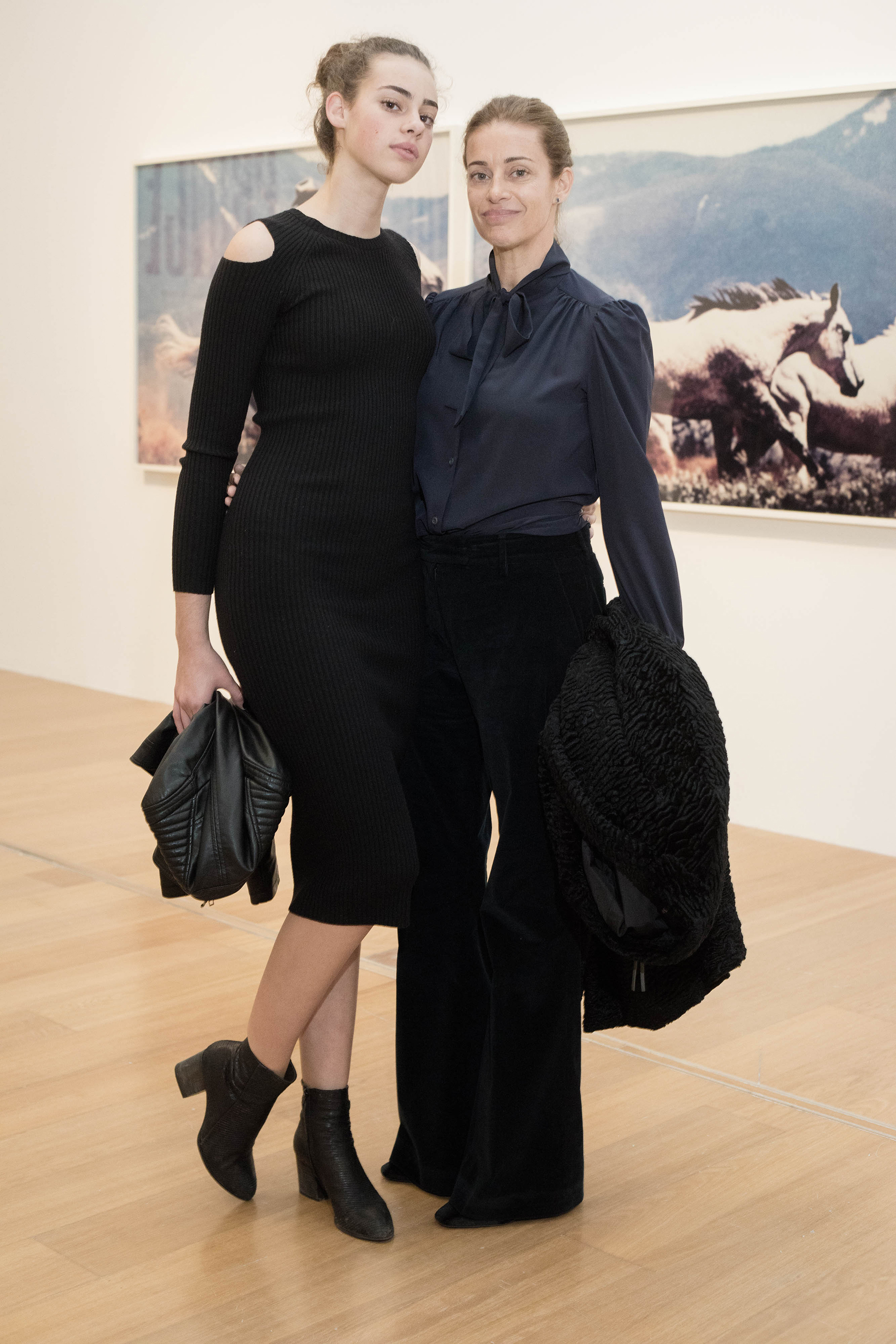 Georgina Alliata y su hija
