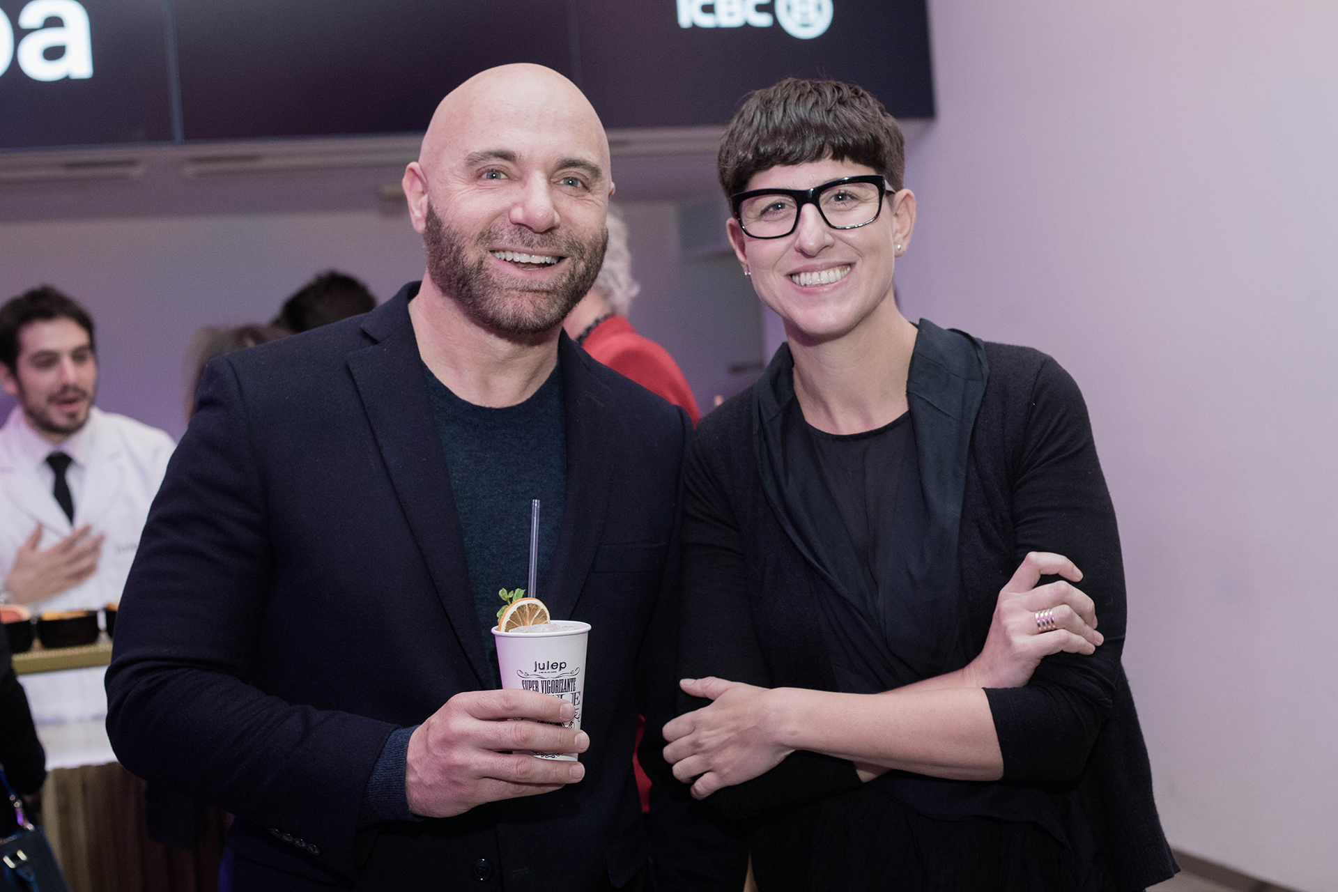 Germán Martitegui e Inés De los Santos