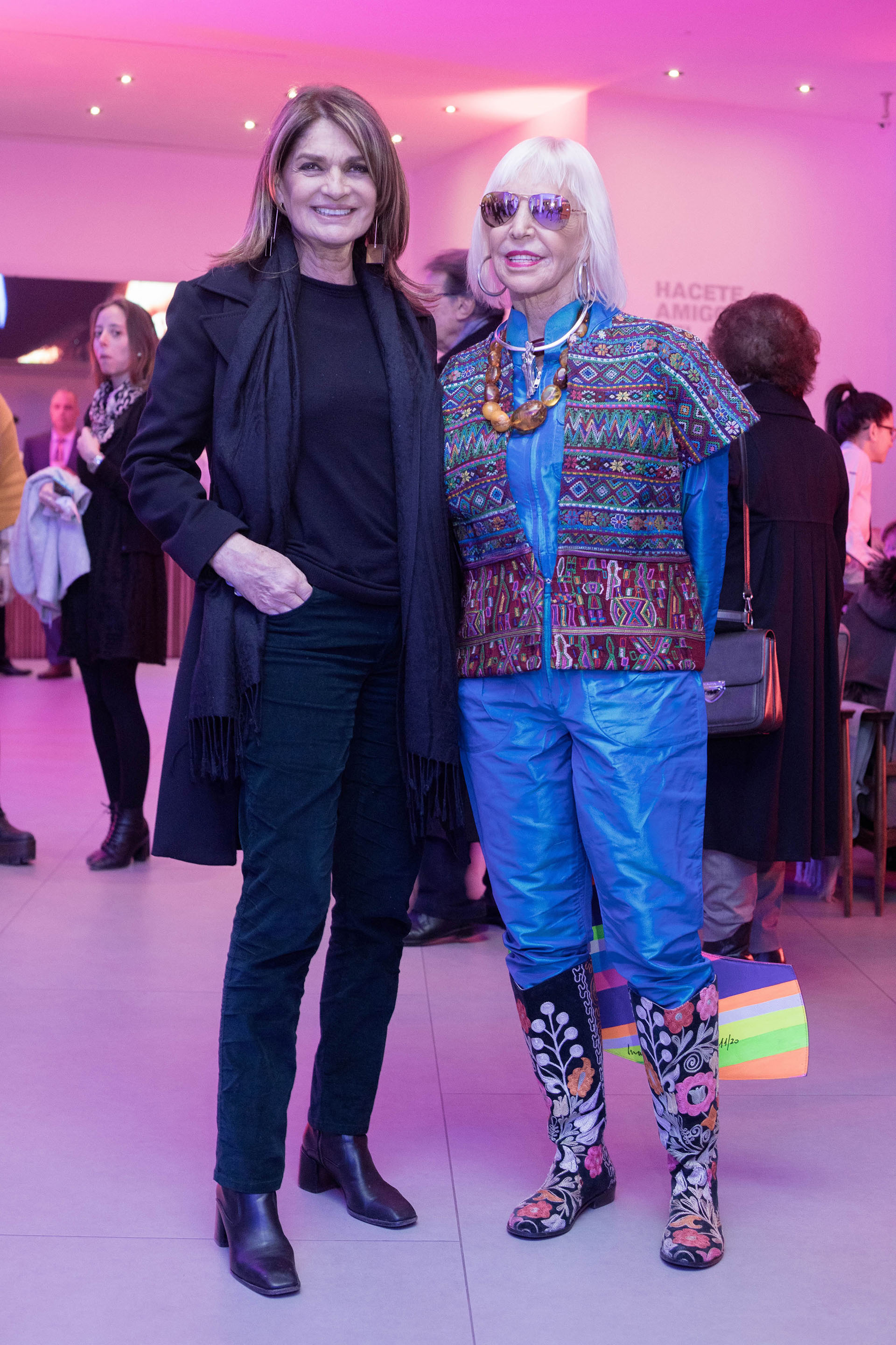 Teresa Calandra y Marta Minujín