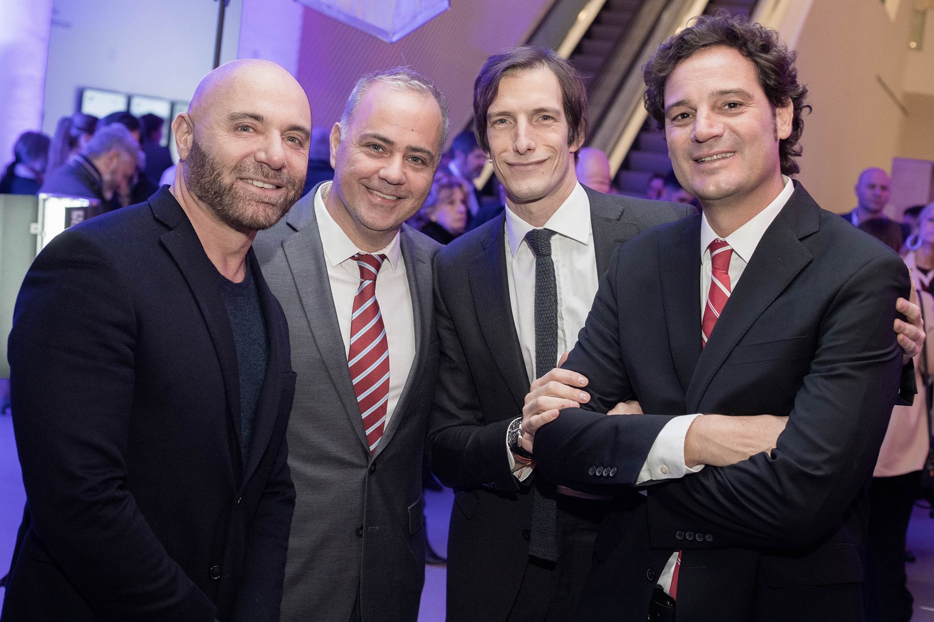 Germán Martitegui, Adrián Trama y Ivan de Pineda