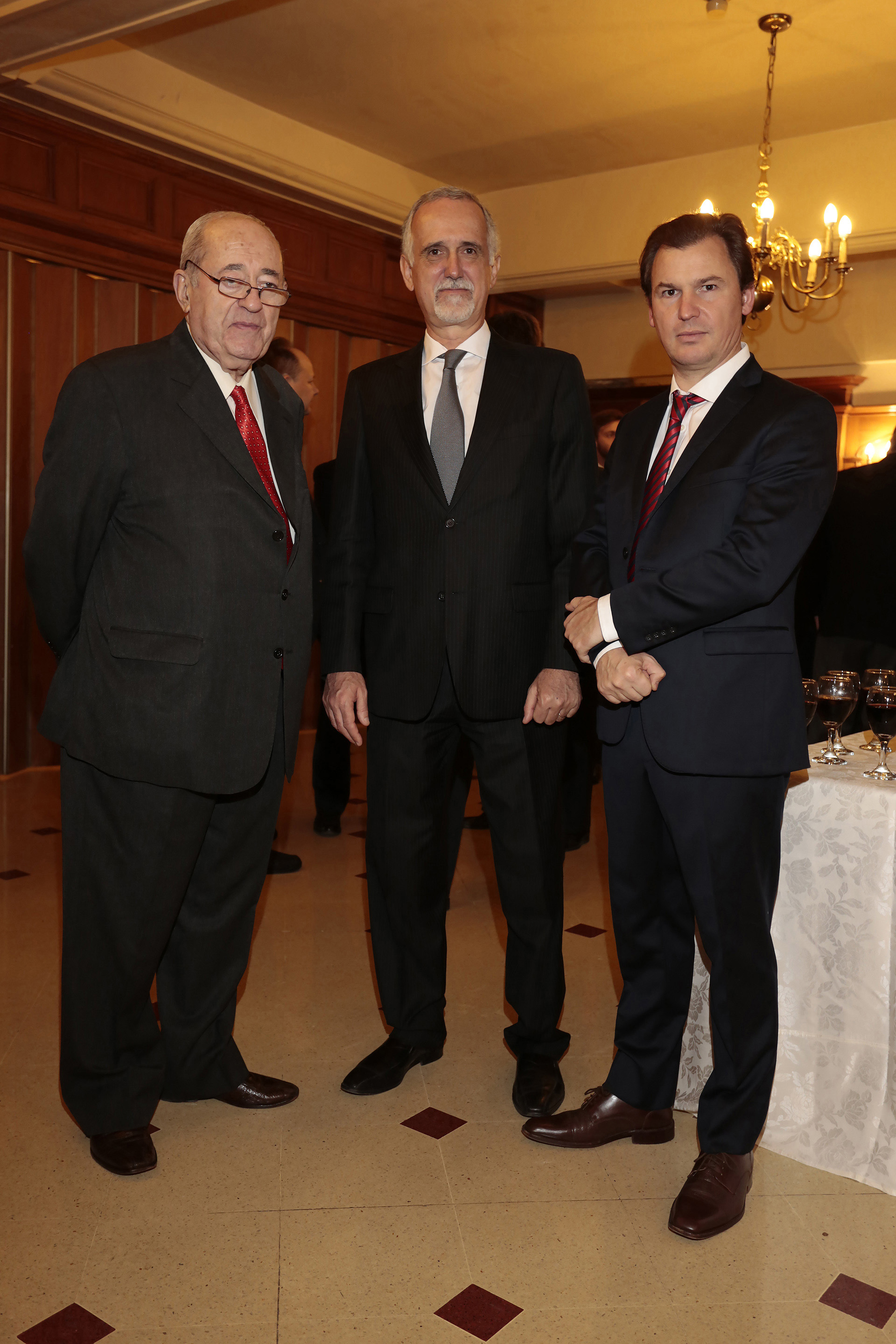 Guillermo Ignacio, Carlos Jornet y Nahuel Caputto, presidente del Directorio de Diario El Litoral