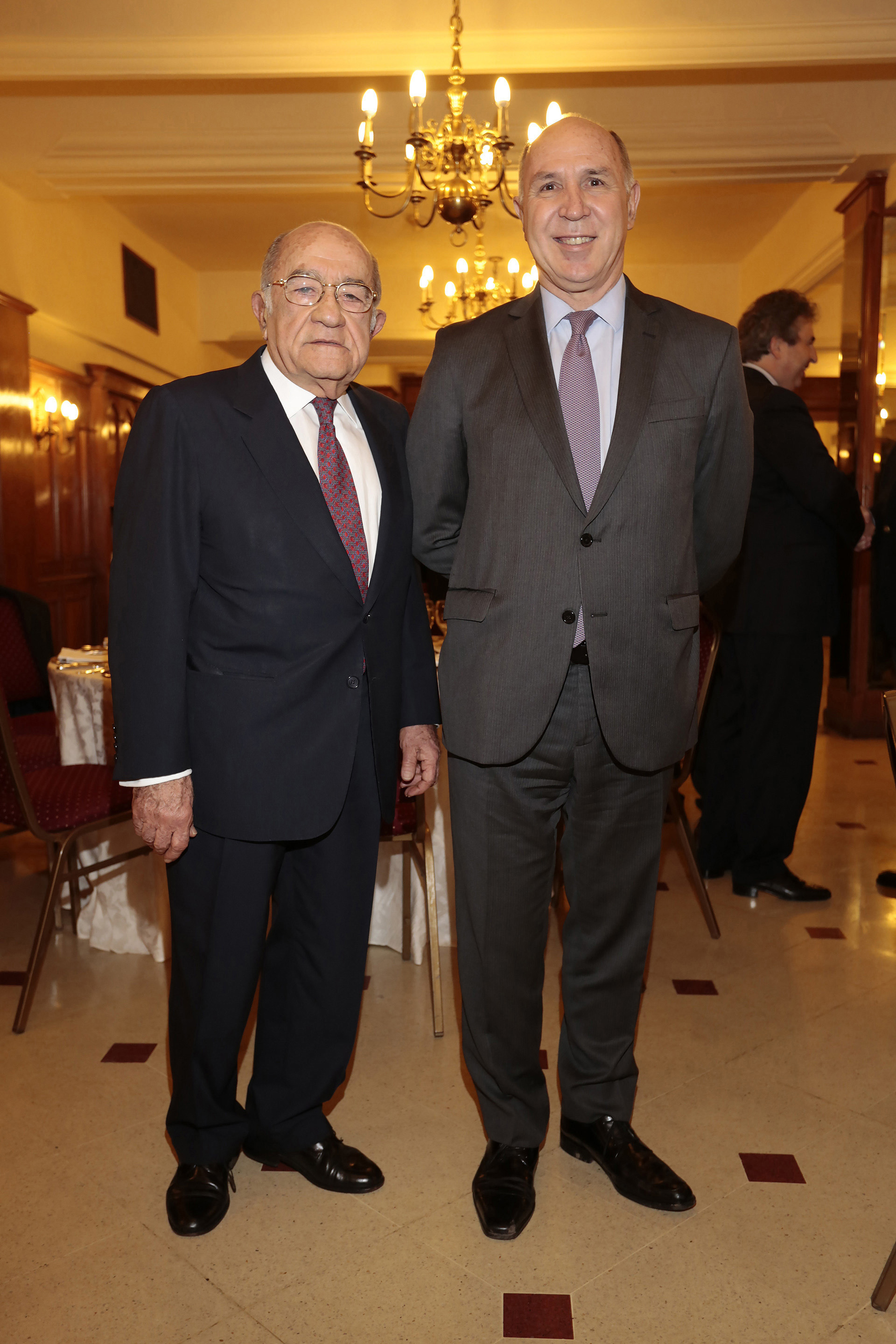 José Romero Feris junto a Lorenzetti
