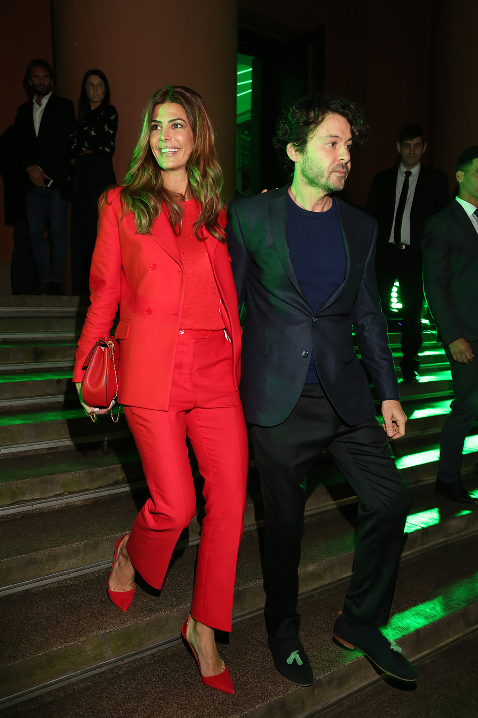 Juliana Awada y Wally Diamante. Nicolás García Uriburu fue un artista pionero del “land-art”, militante ambientalista y una figura social emblemática