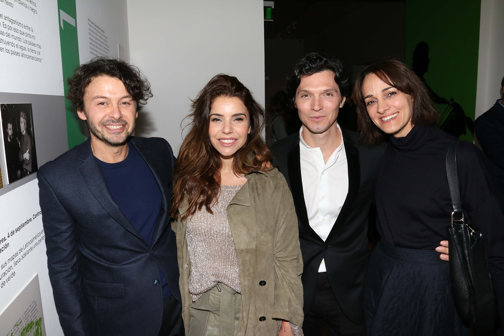 Wally Diamante, Romina Pigretti, Facundo Garayalde y Sandra Hillar