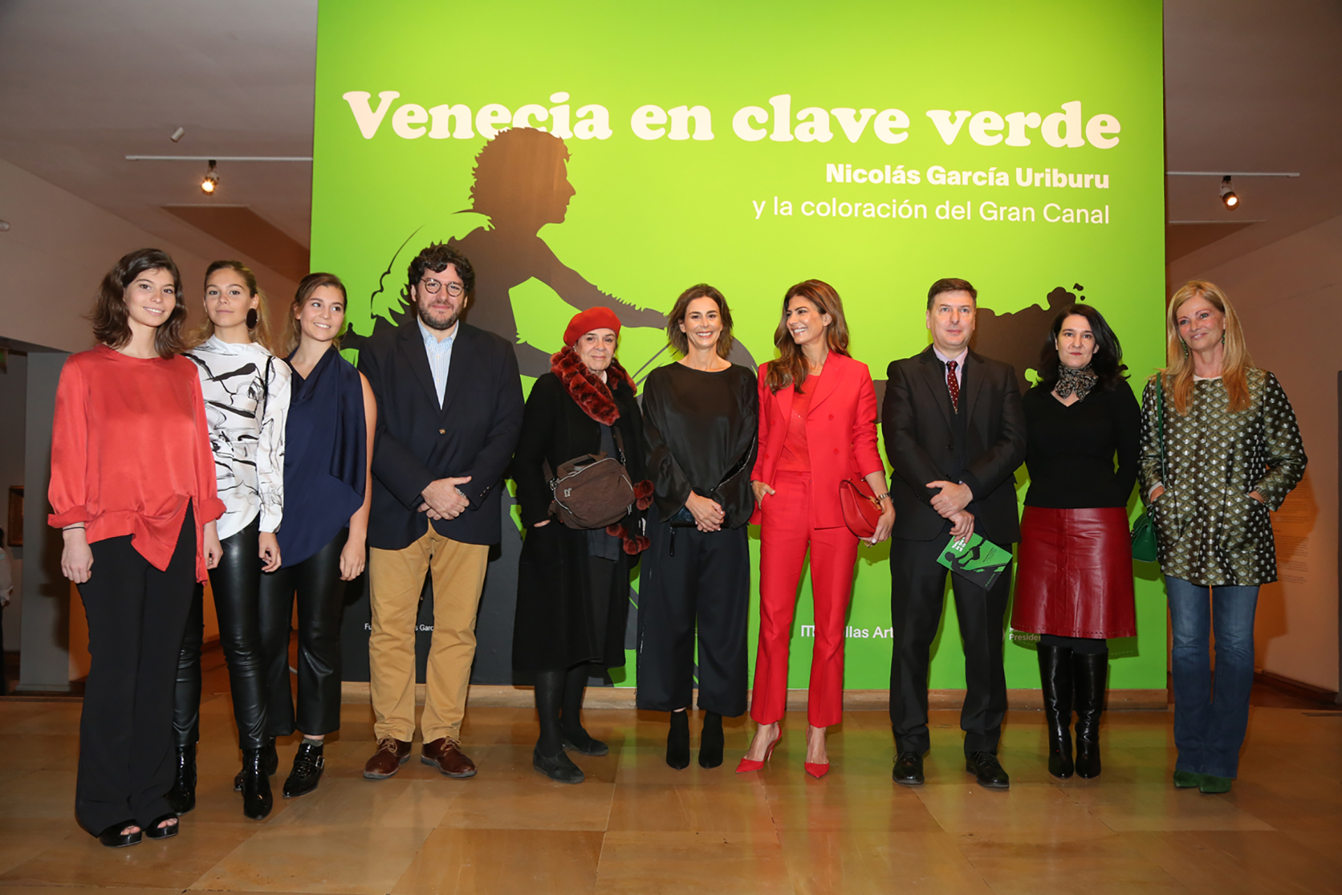 Azul, Milagros y Esperanza Pereda, Pablo Avelluto, Blanca Isabel Álvarez de Toledo, Azul García Uriburu, Juliana Awada, Andrés Duprat, Mariana Marchesi y Josefina Carles