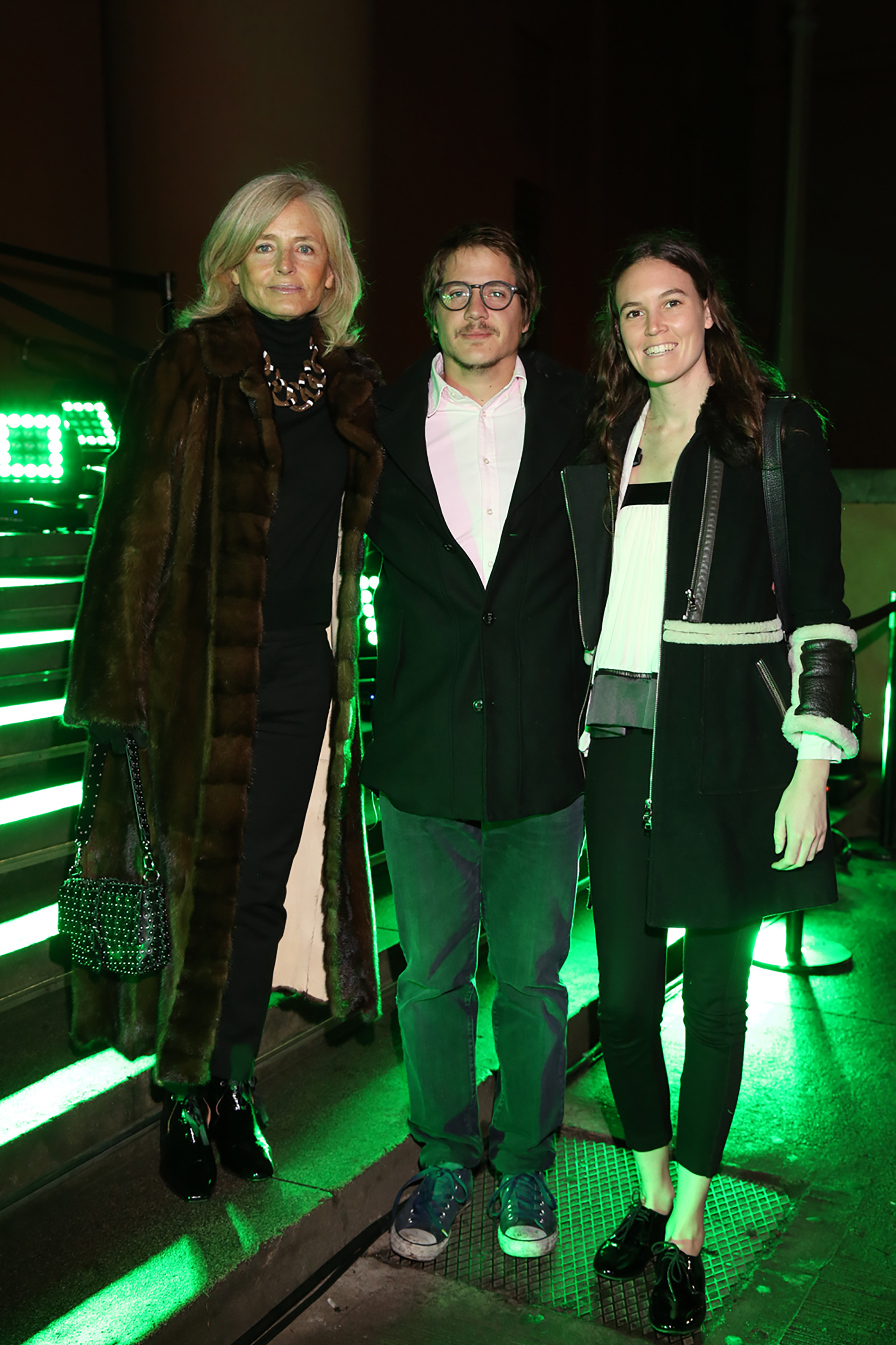 Cecilia Zuberbuhler, Rodrigo Santamarina y Ali Born