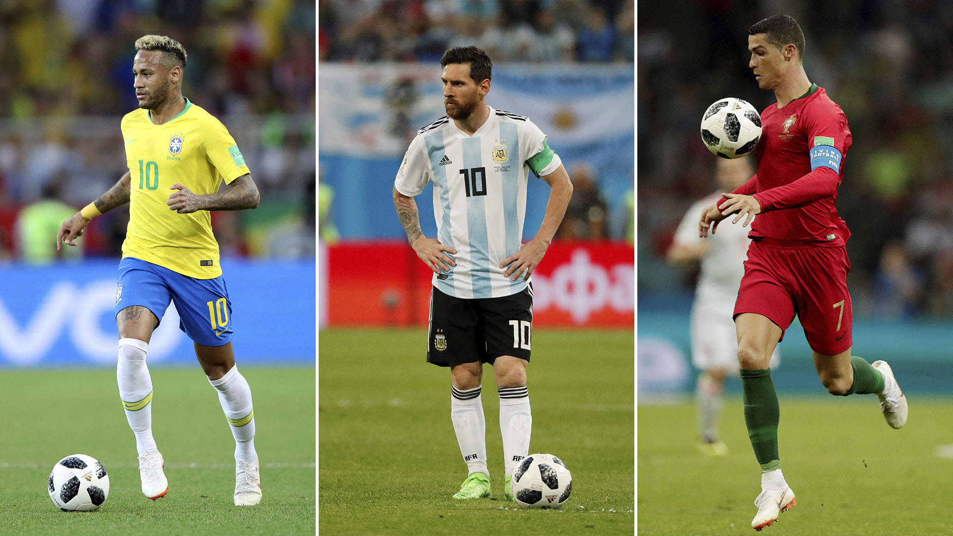 Neymar, Messi y Cristiano Ronaldo corren riesgo de no jugar los cuartos de  final si sus selecciones clasifican - Infobae