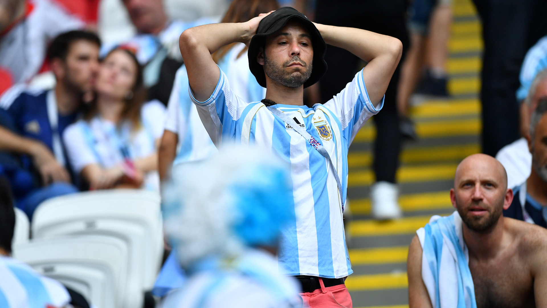 El elenco albiceleste cayó 4-3 ant eFrancia y se despidió del Mundial de Rusia