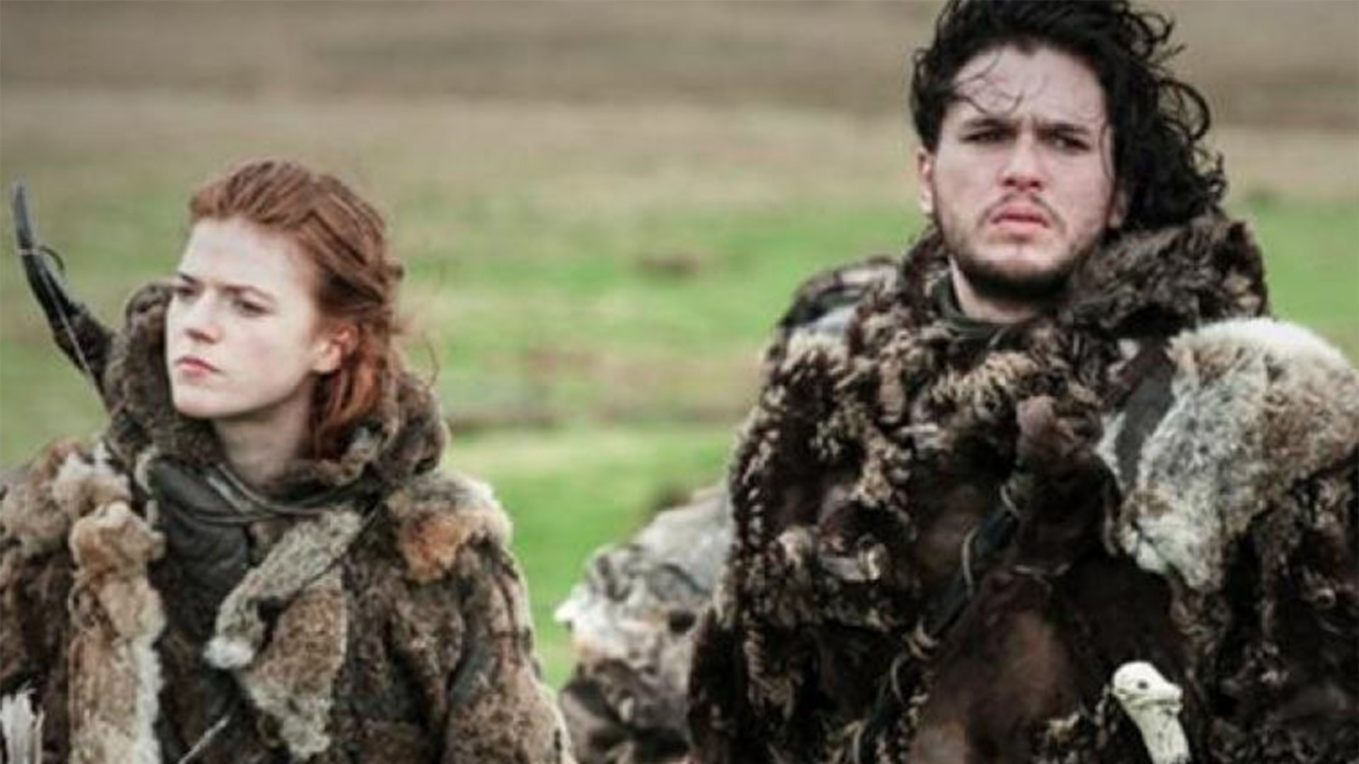 Kit Harrington y Rosie Lieslie en “Game of Thrones”