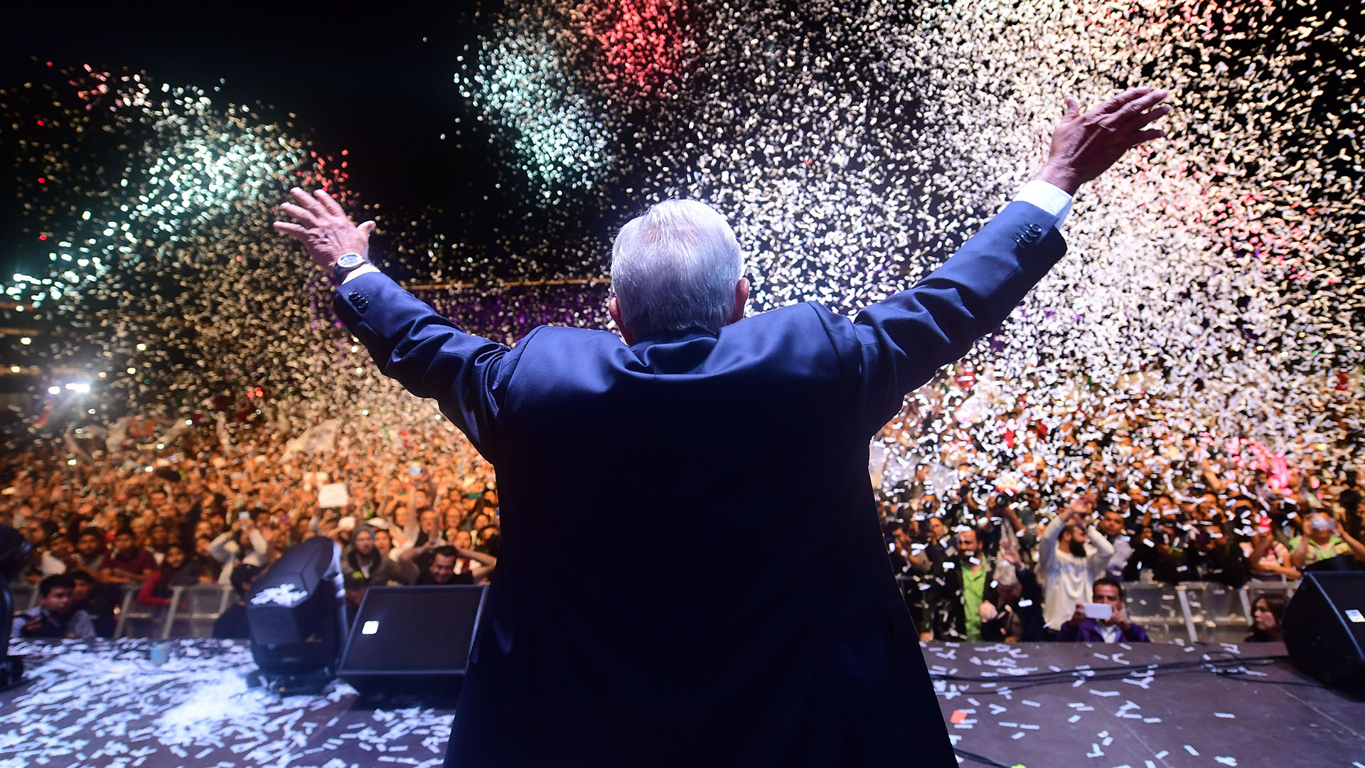 Andrés Manuel López Obrador fue elegido presidente de México con el 53% de los votos el 1 de julio