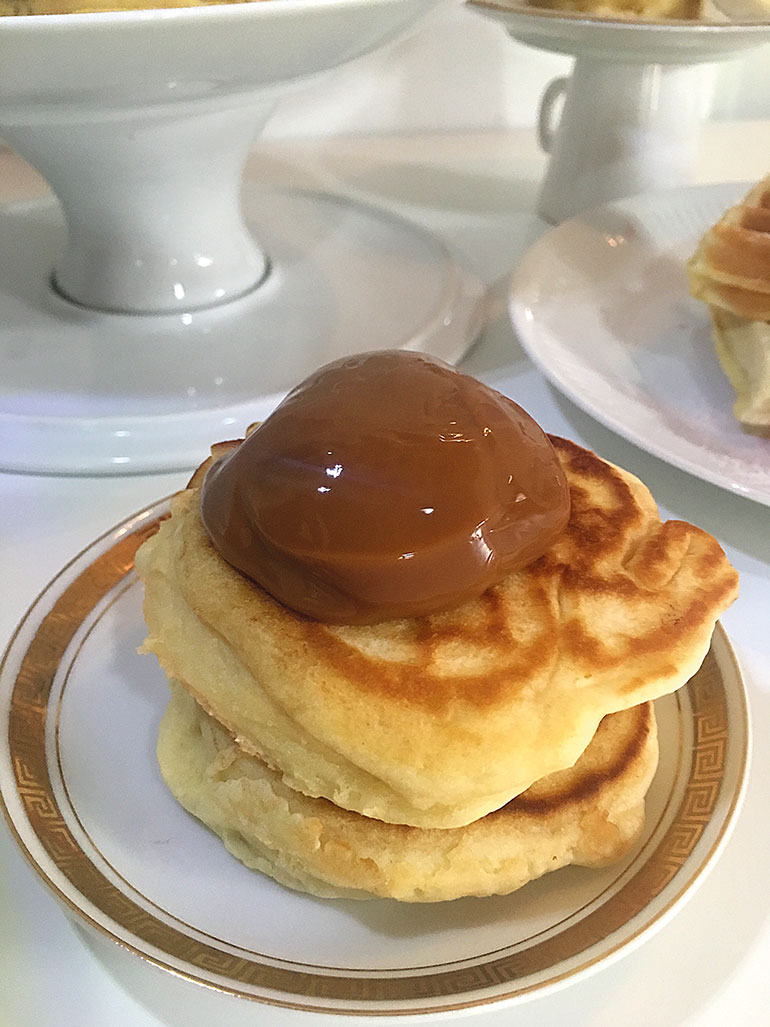 Clásico: con dulce de leche