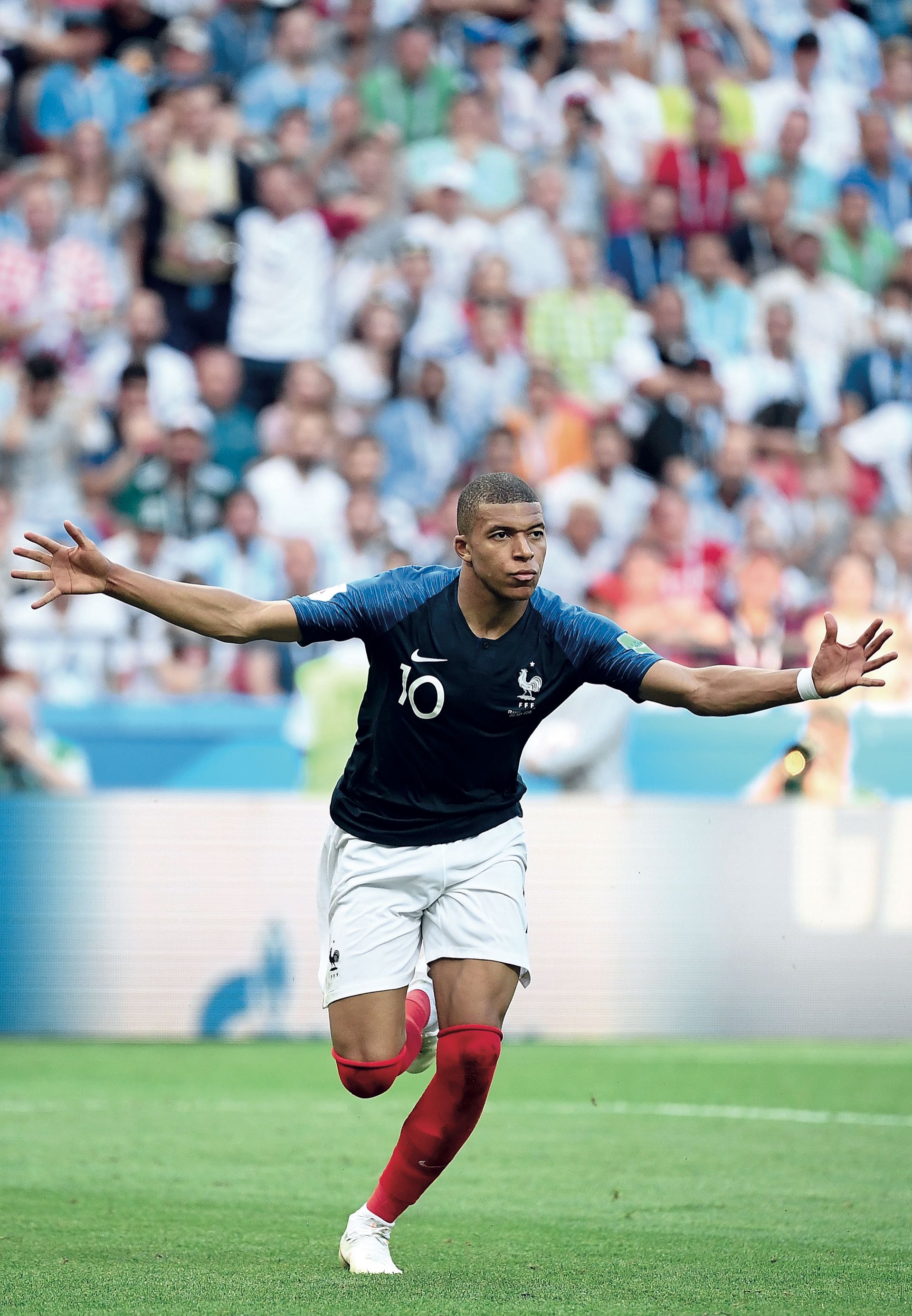 La alegría duró poco: Kylian Mbappé, gran figura de los galos, dio vuelta el asunto.