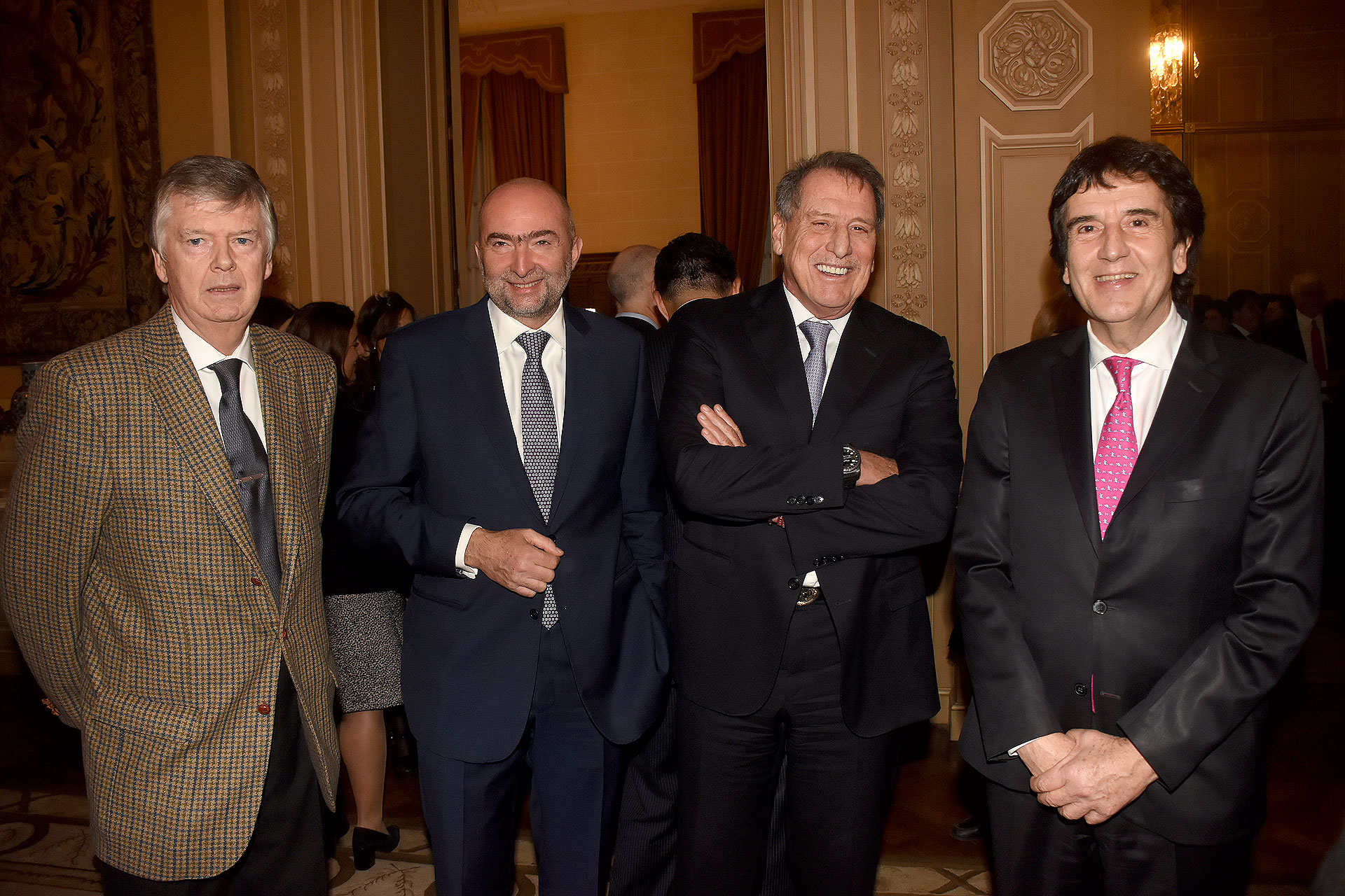 Guillermo Stanley, Gustavo Cinosi, Jorge Brito y Carlos Melconian