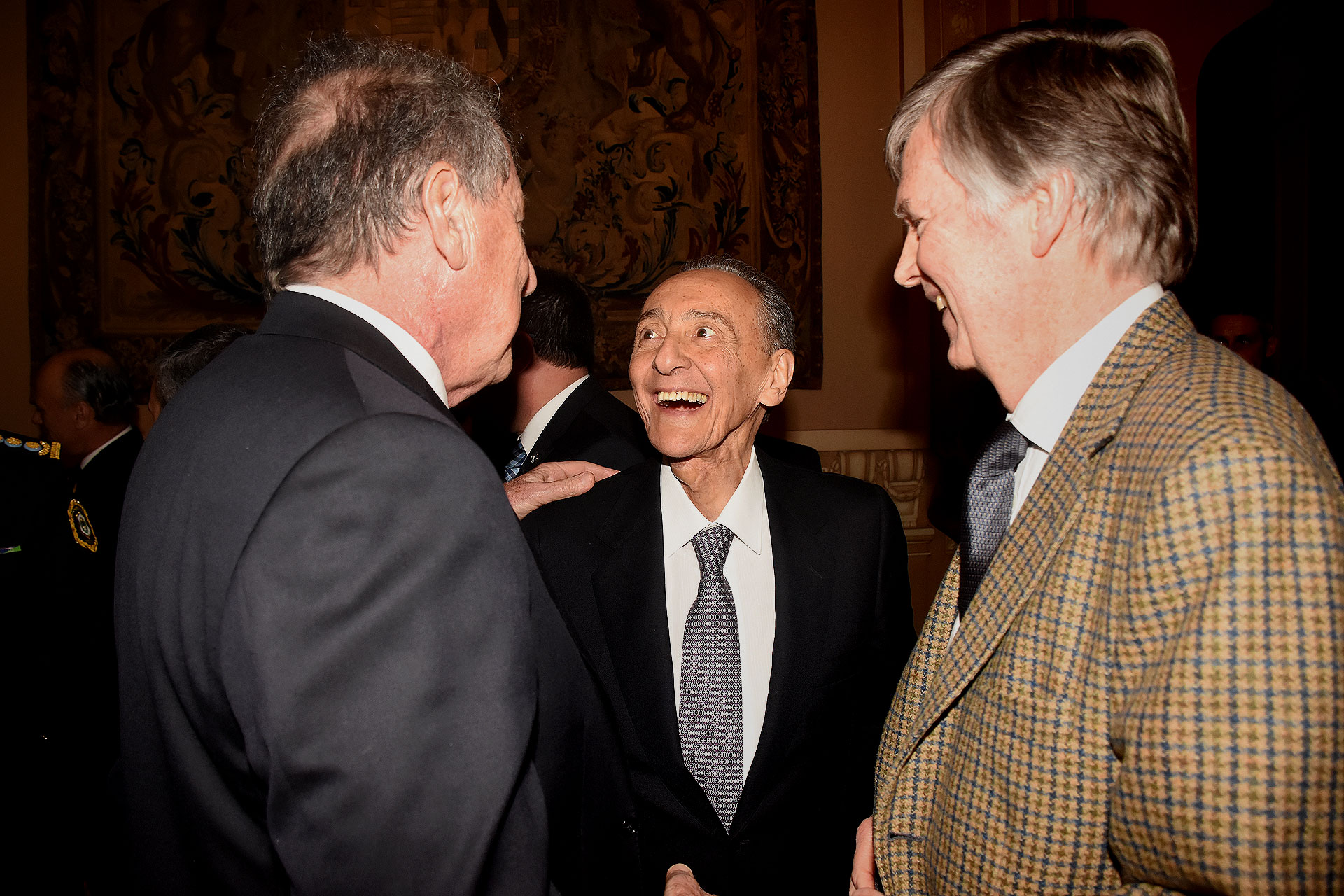 Héctor Magnetto. CEO del Grupo Clarín, junto a Jorge Brito y Guillemo Stanley