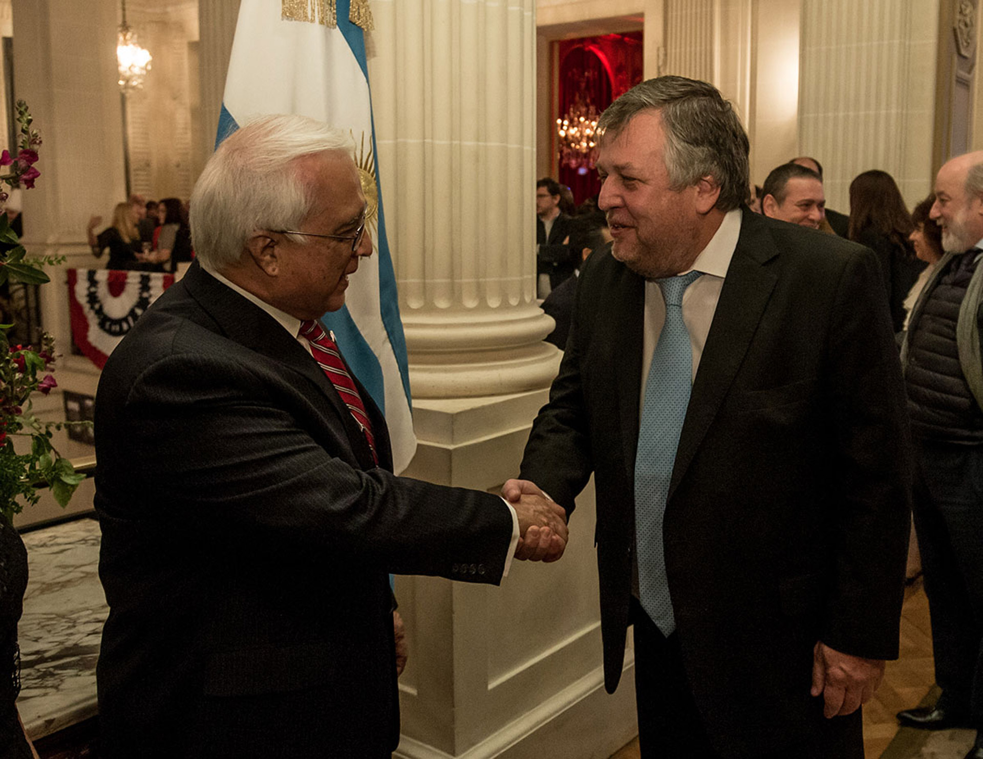 Edward Prado y el fiscal federal Carlos Stornelli