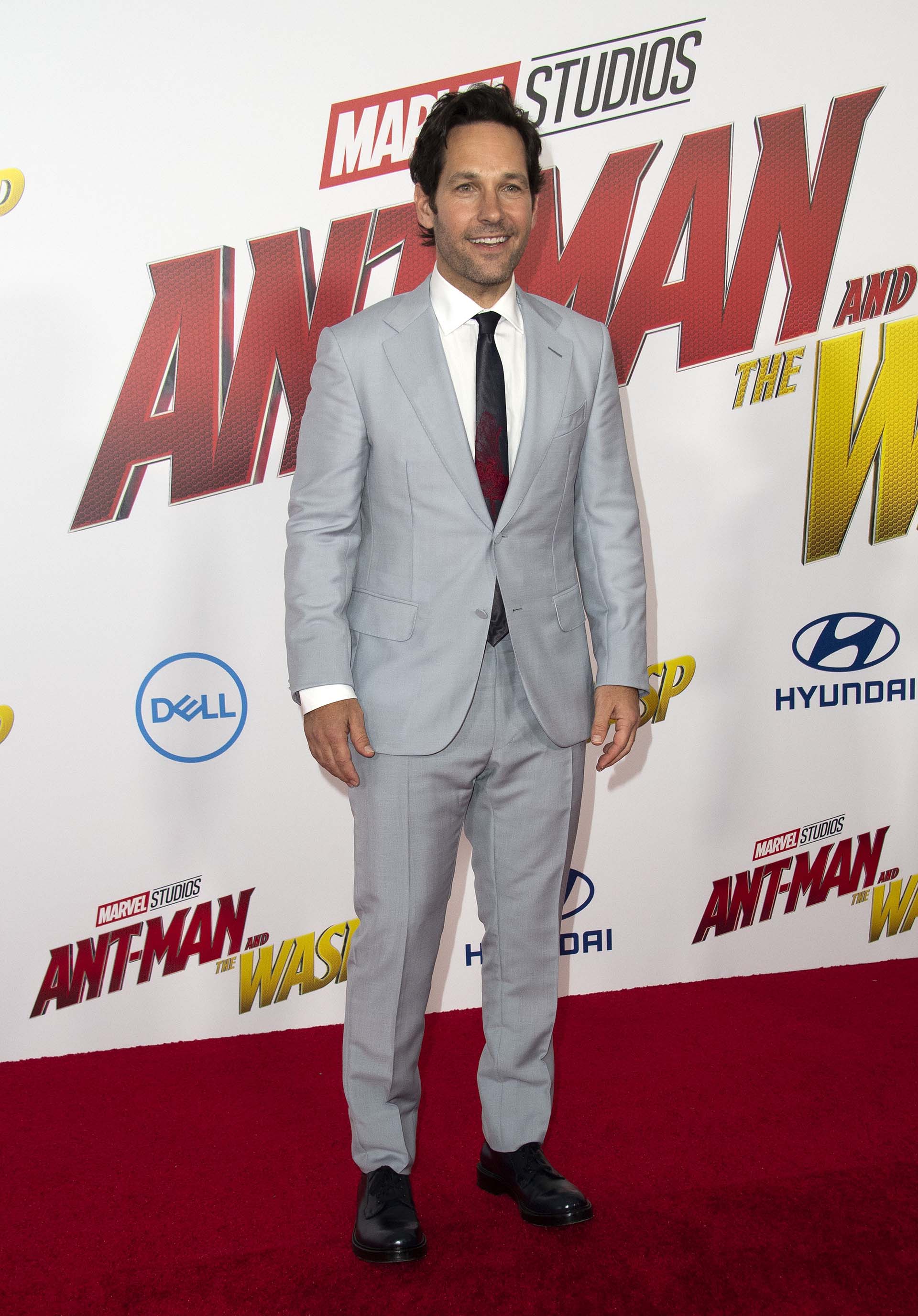 Paul Rudd a su llegada al teatro “El Capitán”, en California