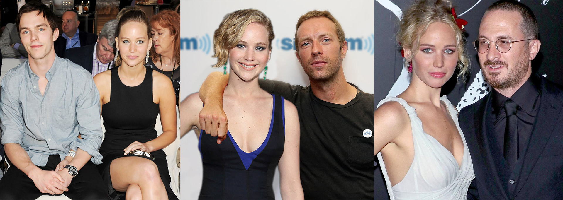 Con Nicholas Hoult, Chris Martin y Darren Aronofsky