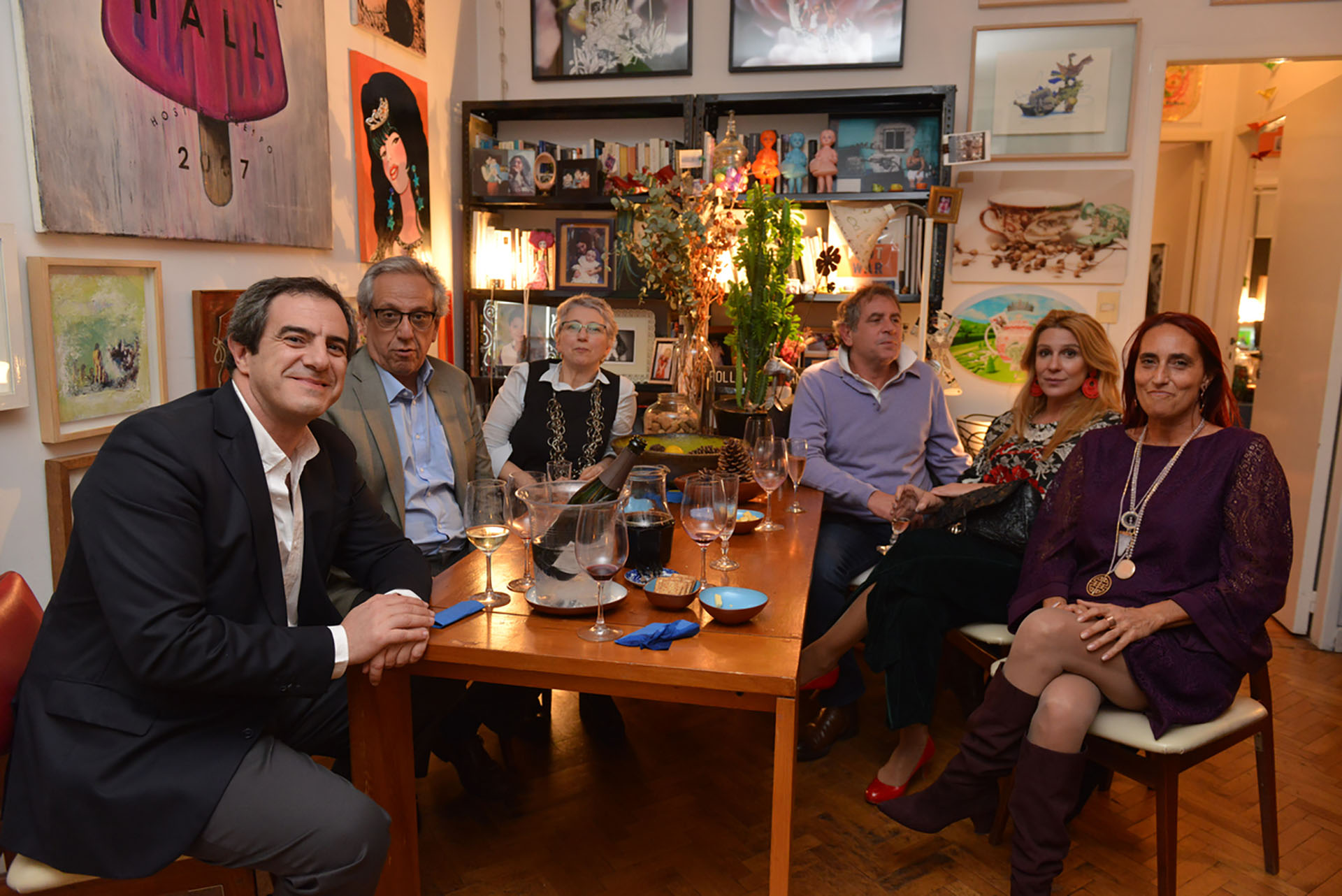 Fernando Meaños, Facundo Suarez Lastra, Gabriela Kogan, Gonzalo Guerrieri, Amalia Amoedo y Carolina Garzón