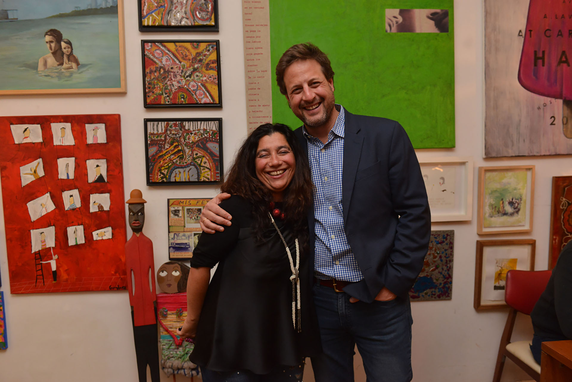 Mariela Ivanier y Andrés Ostropolsky