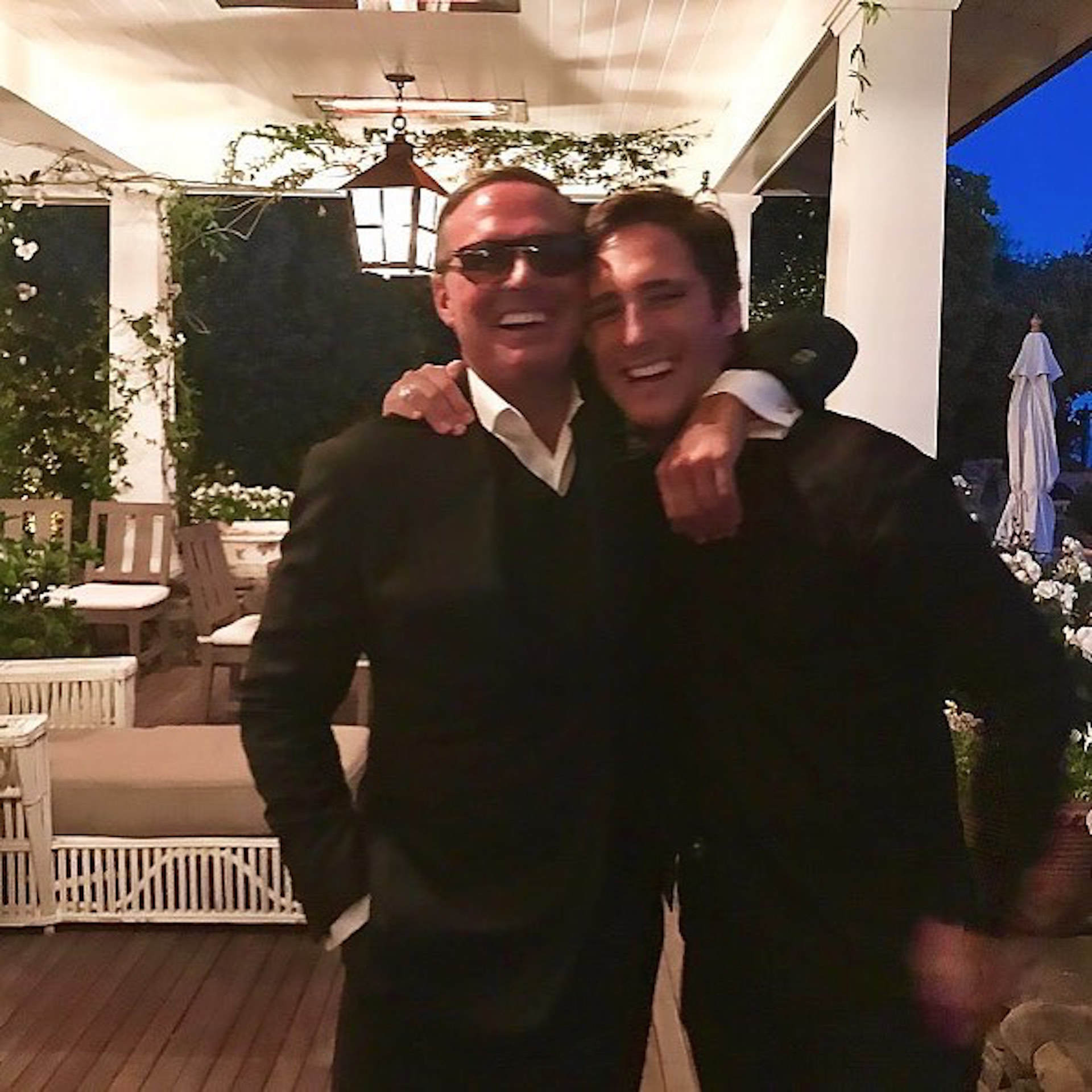 Diego Boneta y Luis Miguel.