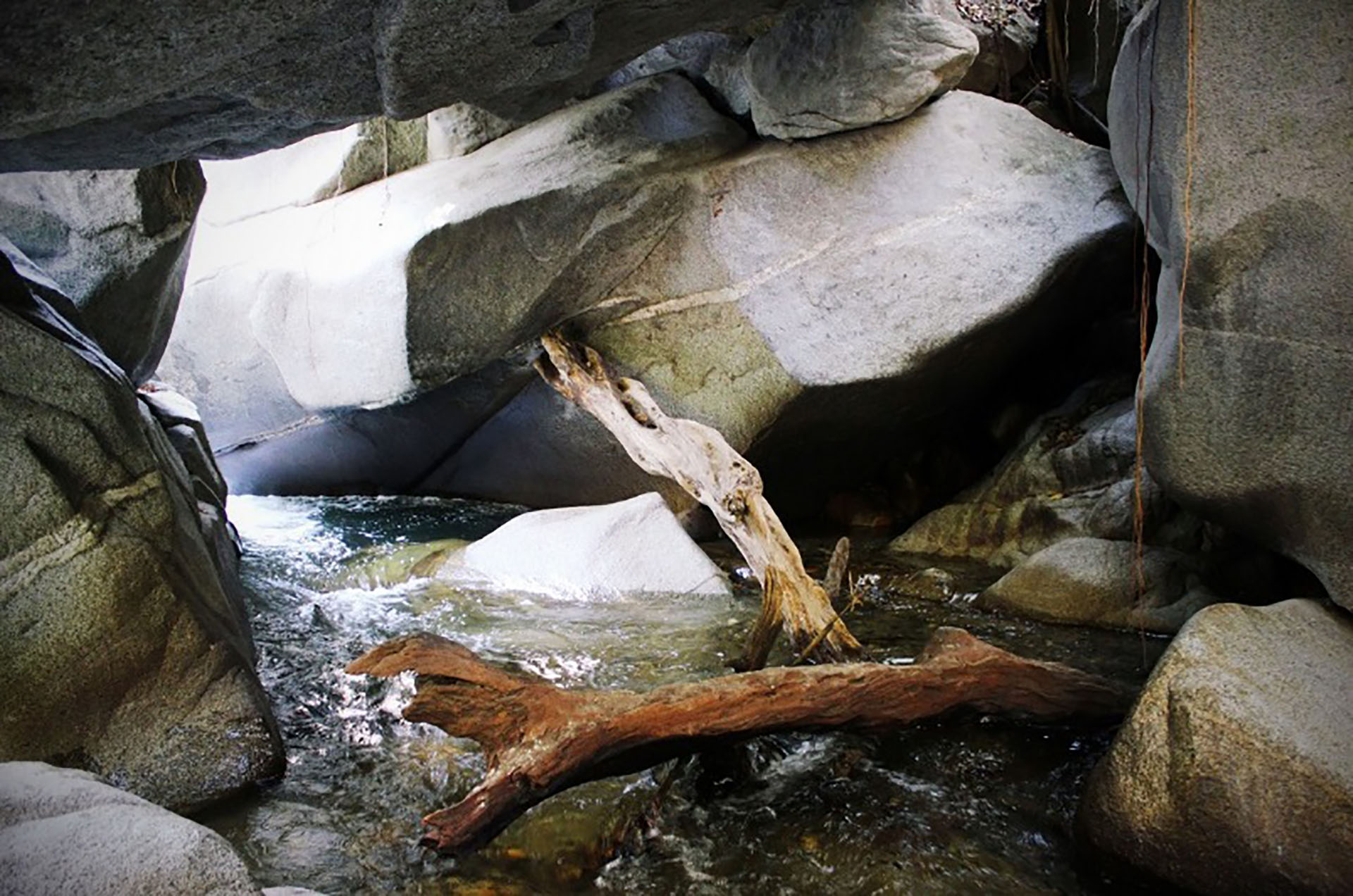 Cueva de sanación de los miedos en Minca, en Santa Marta.