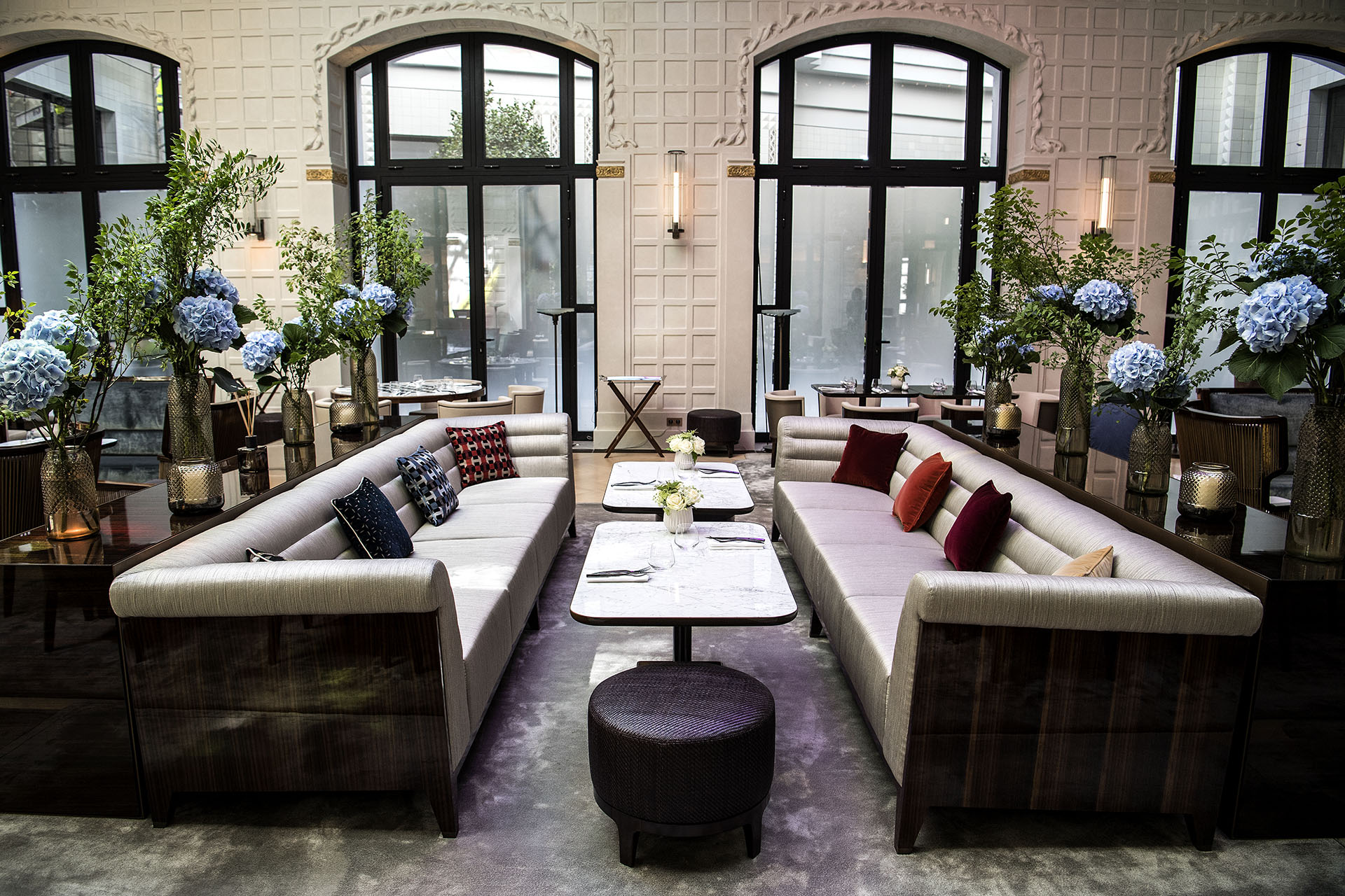 Comedor del Hotel Lutecia (AFP PHOTO / Christophe ARCHAMBAULT)