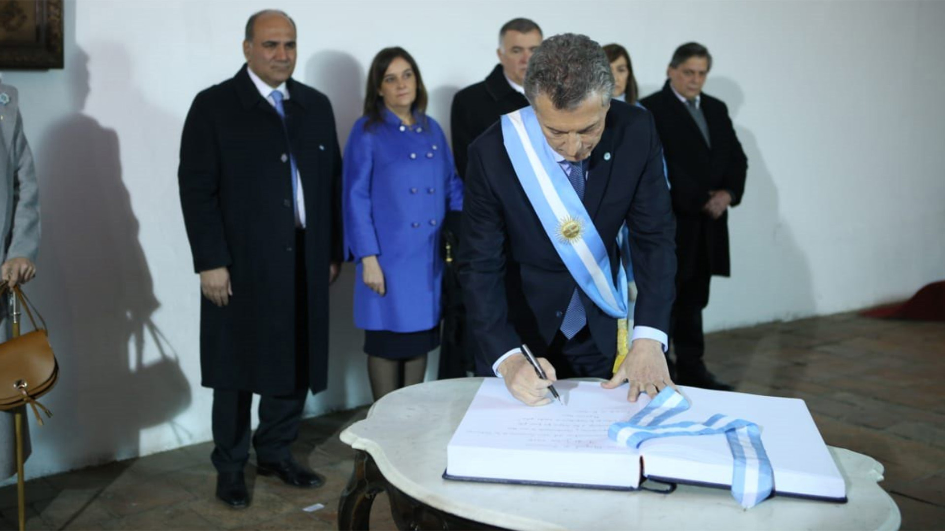 El jefe de Estado visitó la Casa de Tucumán, cuna de la independencia de la Argentina