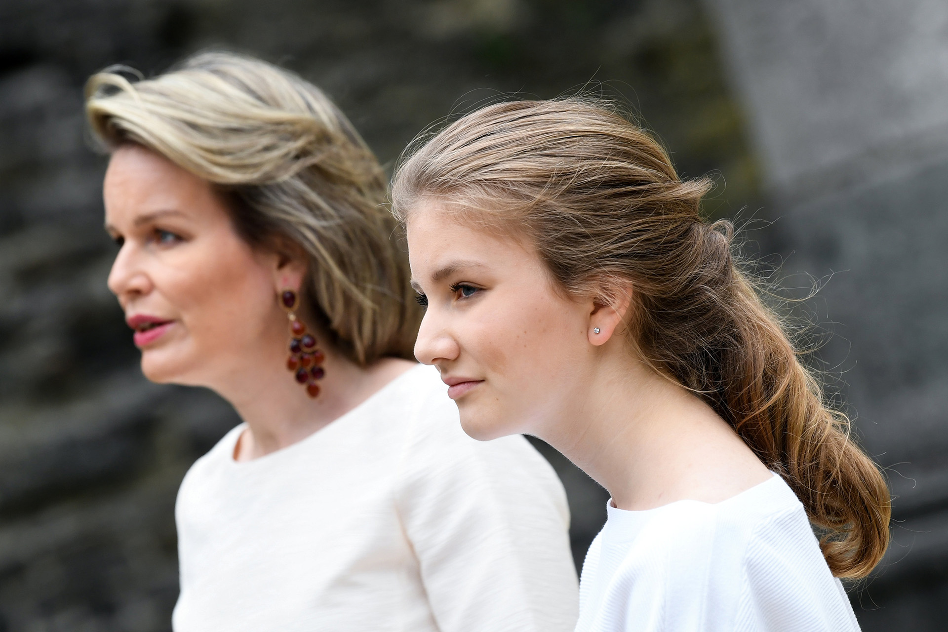 La princesa Elisabeth, de 17 años, es la duquesa de Brabante y es la heredera al trono de Bélgica