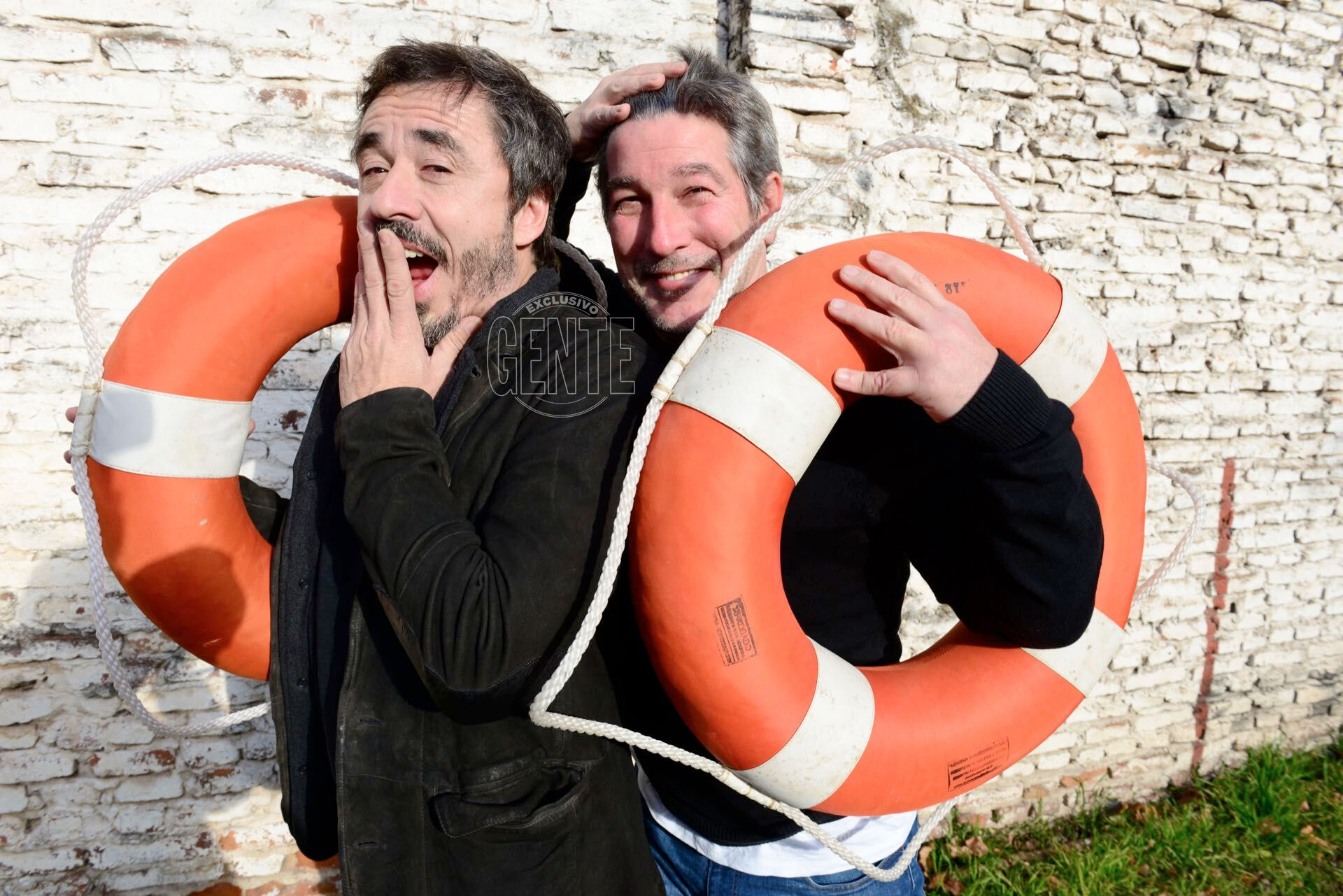 Pablo Granados y Pachu Peña. (Foto Alejandro Carra/GENTE)
