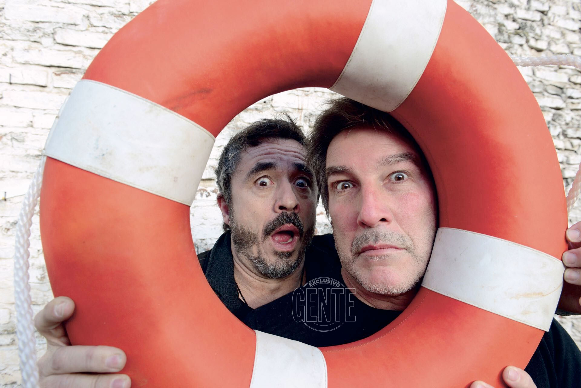 Pablo Granados y Pachu Peña. (Foto Alejandro Carra/GENTE)