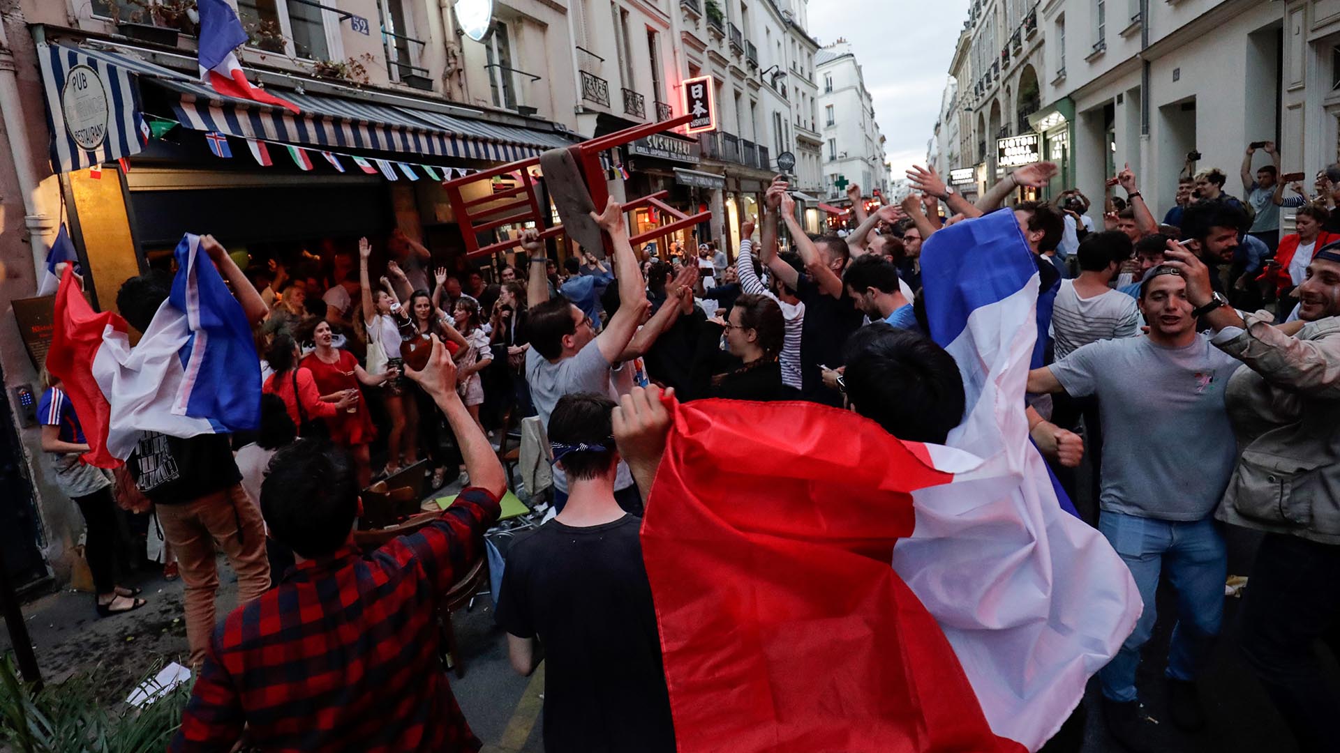 Los galos jugarán la final de la Copa del Mundo ante Inglaterra o Croacia