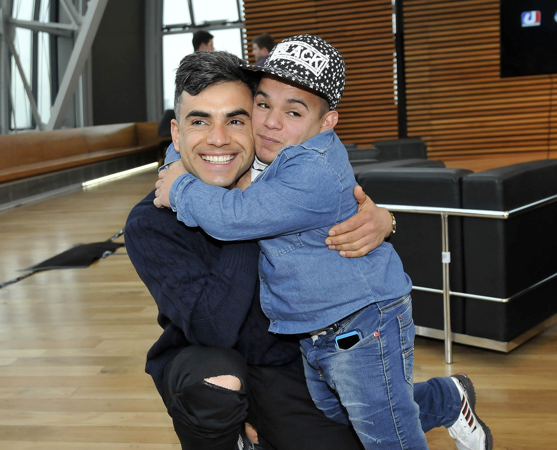 Abel Ayala y Brian Buley (Teleshow)