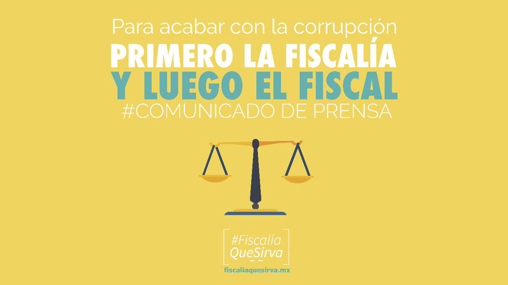 #FiscalíaqueSirva es el colectivo que integran 300 organizaciones que exigen cambios de fondo en la PGR.