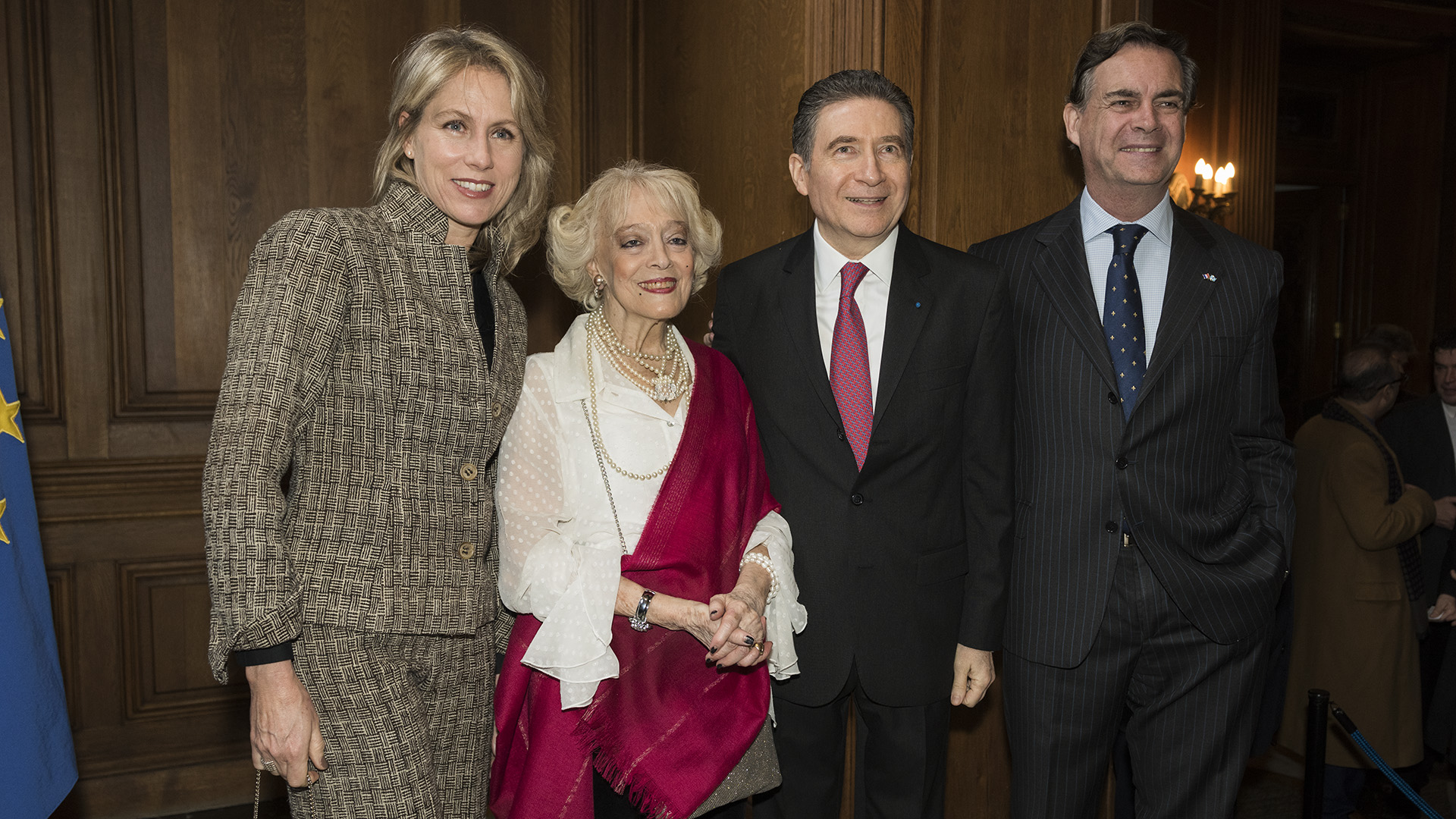 Patricio Carmody, miembro del CARI, y su mujer Verena