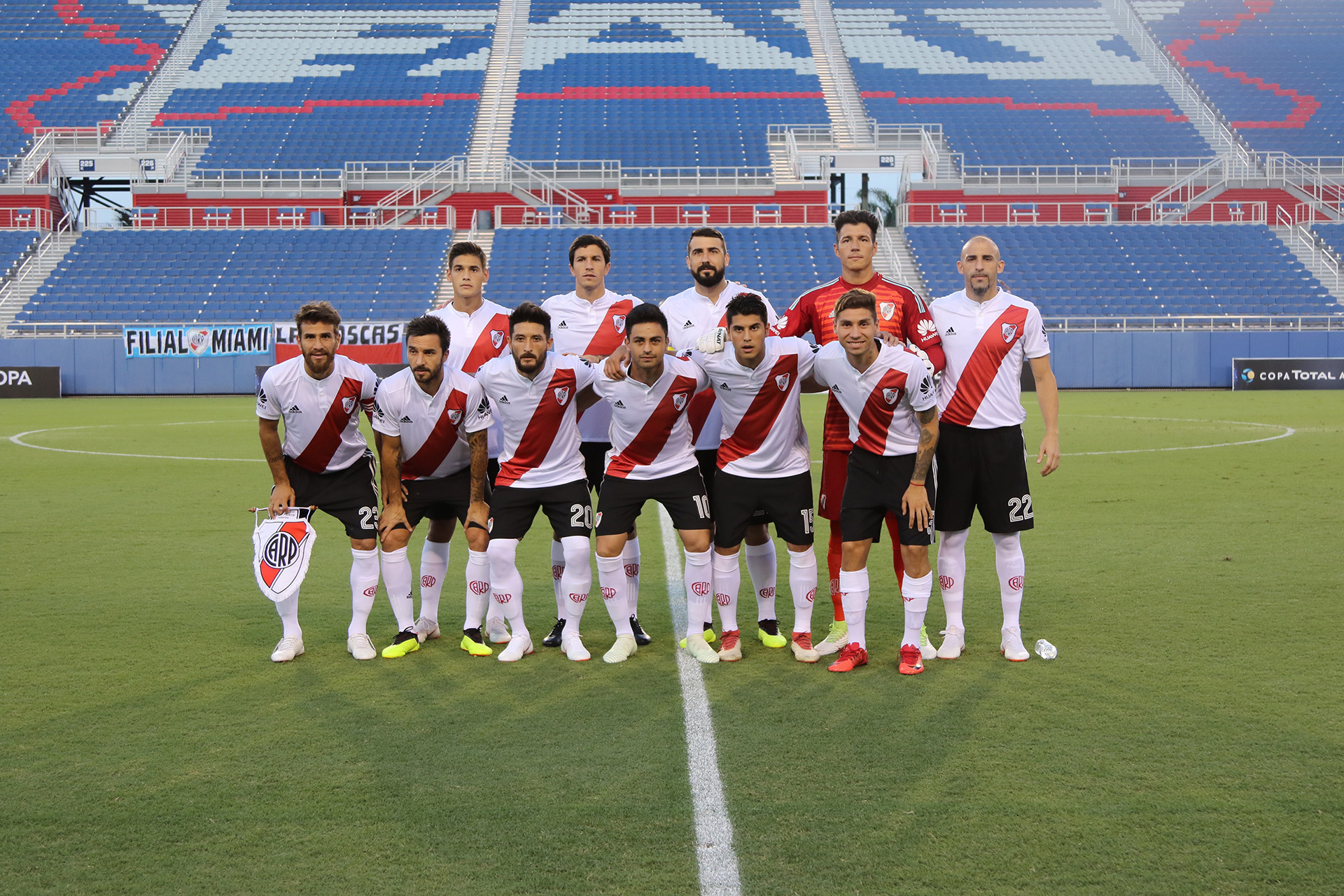 River vs Millonarios, Julio 2018 (Luis Fernandez)
