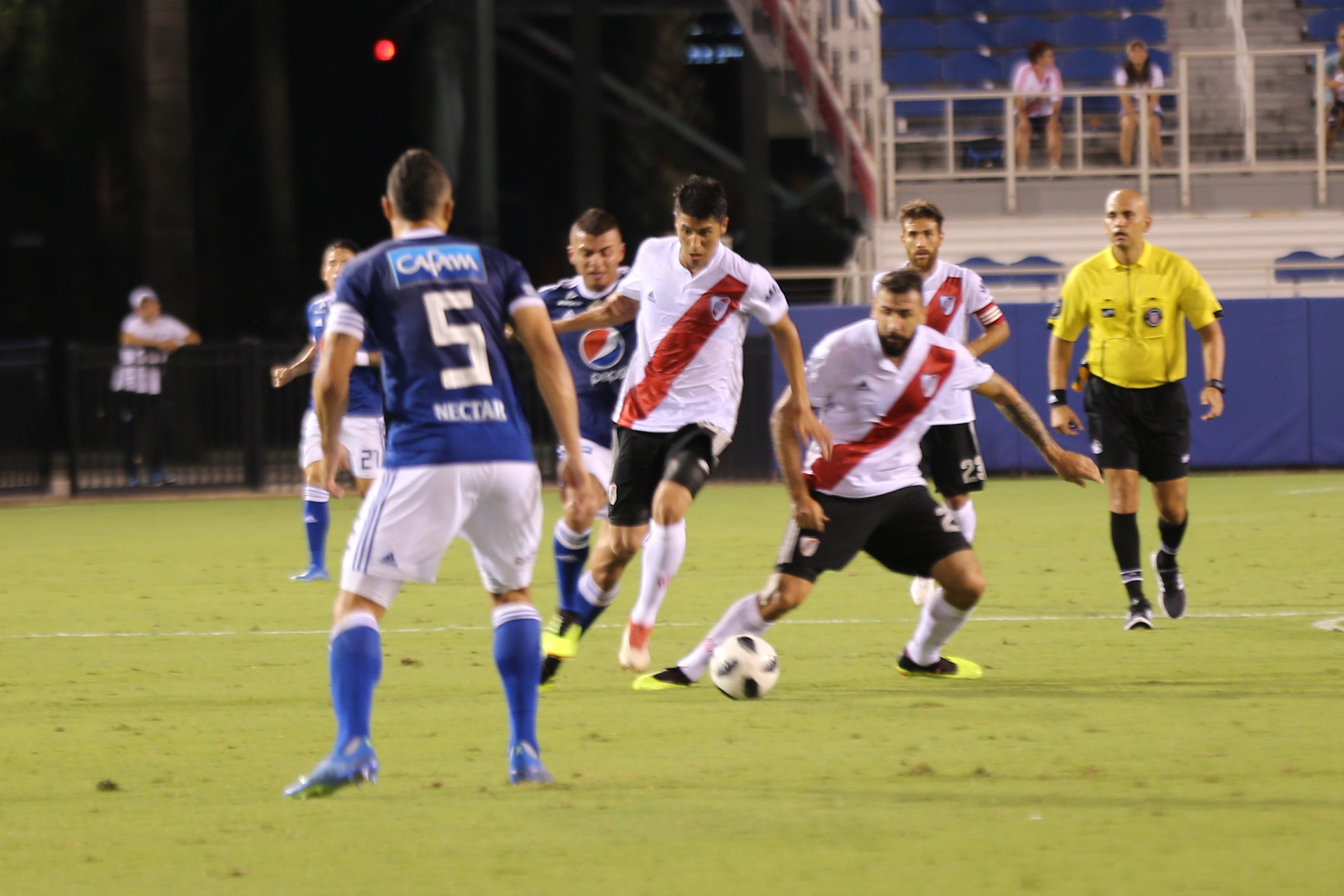 River vs Millonarios, Julio 2018 (Luis Fernandez)