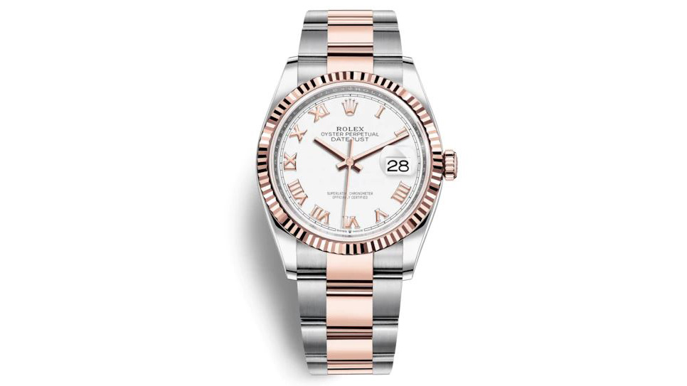Es una nueva generación rediseñada del modelo Oyster Perpetual Datejust 36. Hoy este modelo viene en dos combinaciones: “Rolesor Everose”, una de acero Oystersteel y oro Everose de 18 quilates, y “Rolesor amarillo”, combinación de acero Oystersteel y oro amarillo de 18 quilates (Rolex)
