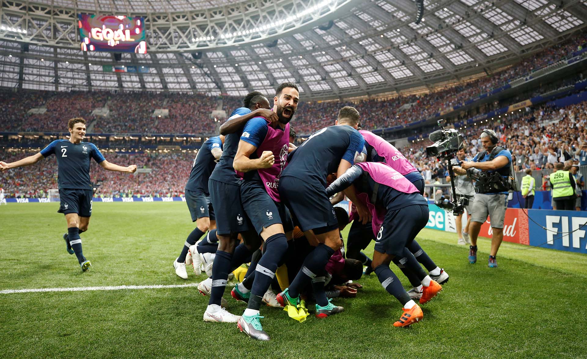 la celebración en Luzhniki