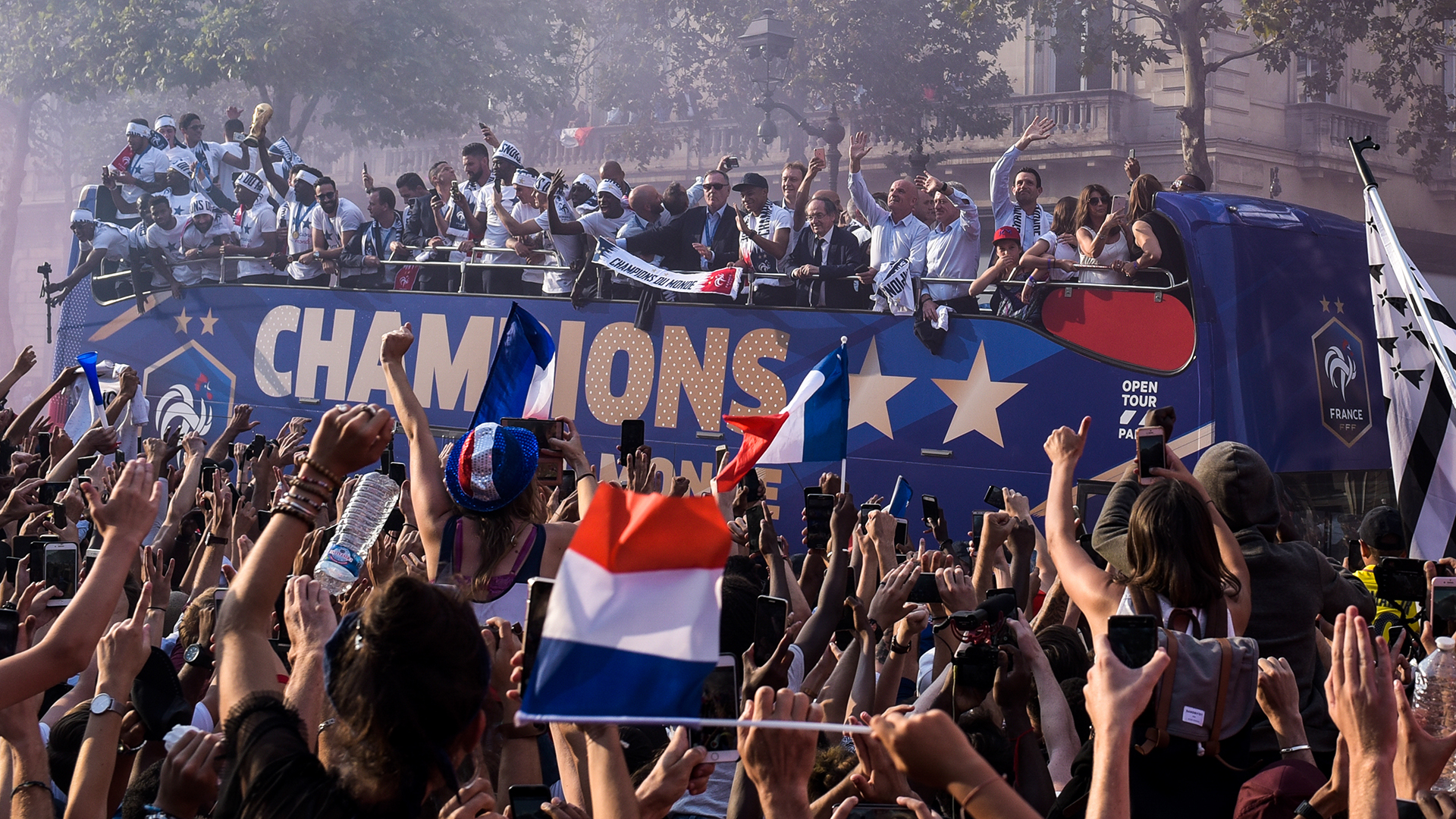Francia jugó tres finales de Copa del Mundial y ganó dos