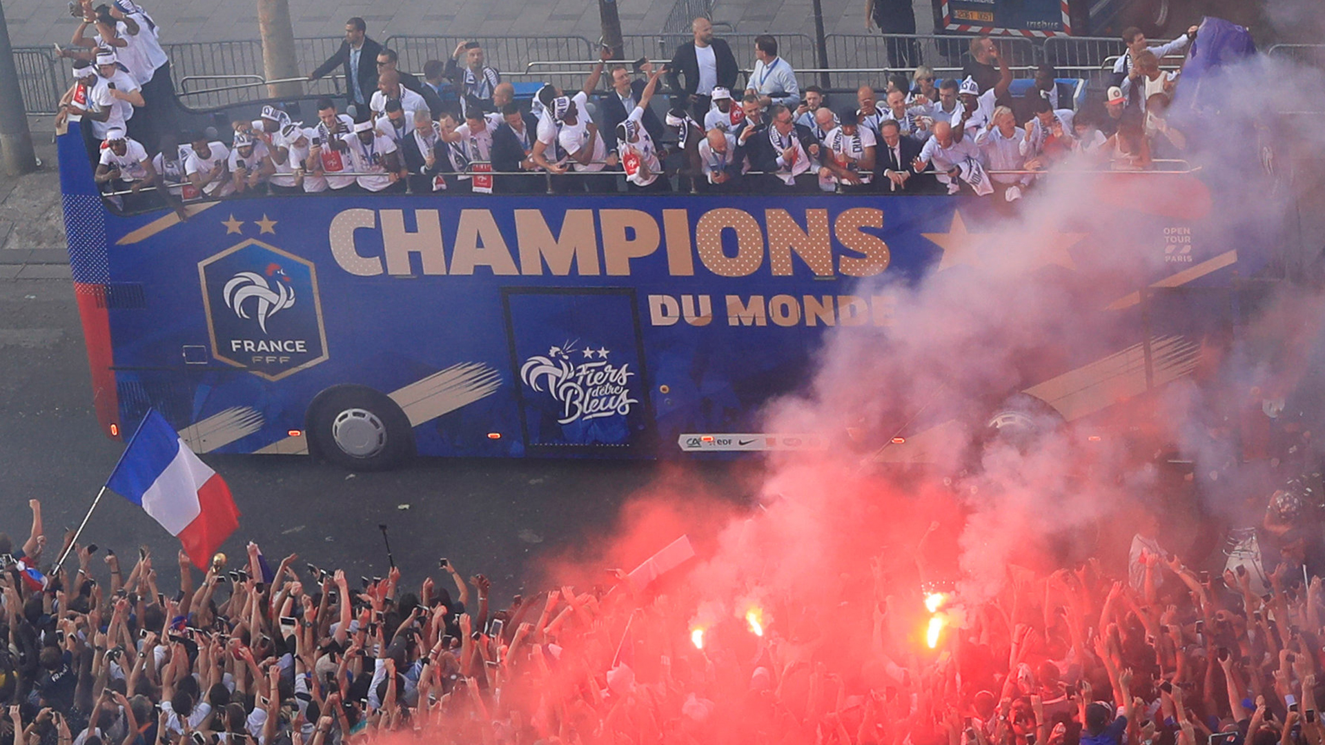 Francia se coronó campeón el Mundo tras vencer a Croacia 4-2 en la final