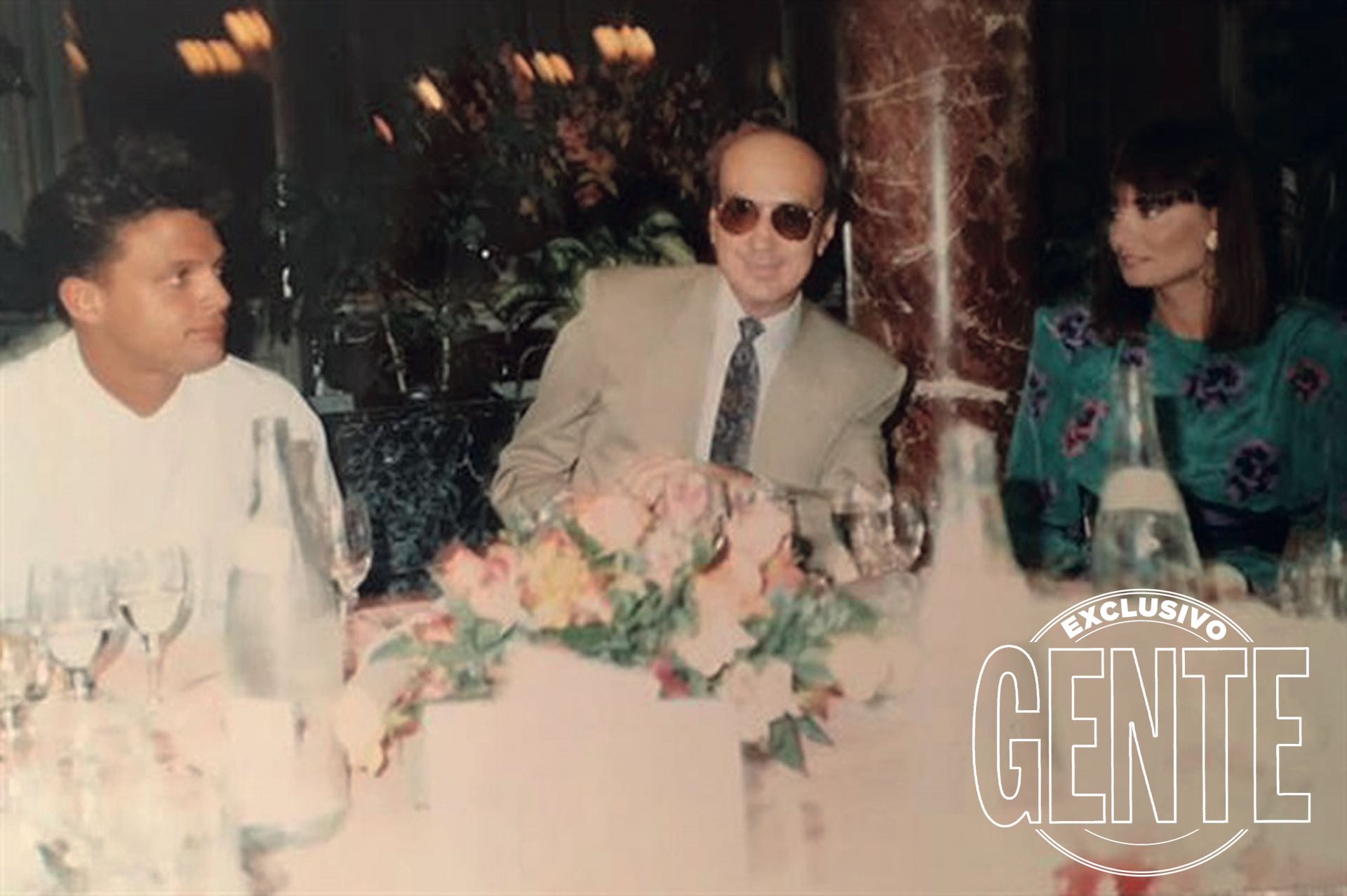 Luismi, Hugo López y Lucía Miranda. (Foto: Archivo Atlántida)