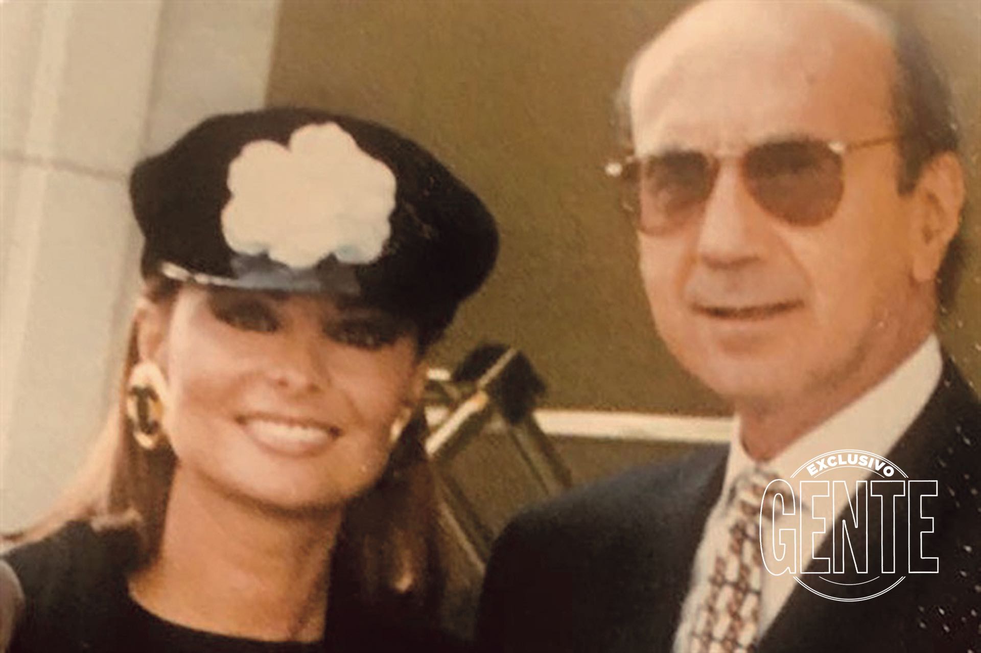 Hugo López y Lucía Miranda. (Foto: Archivo tlántida)