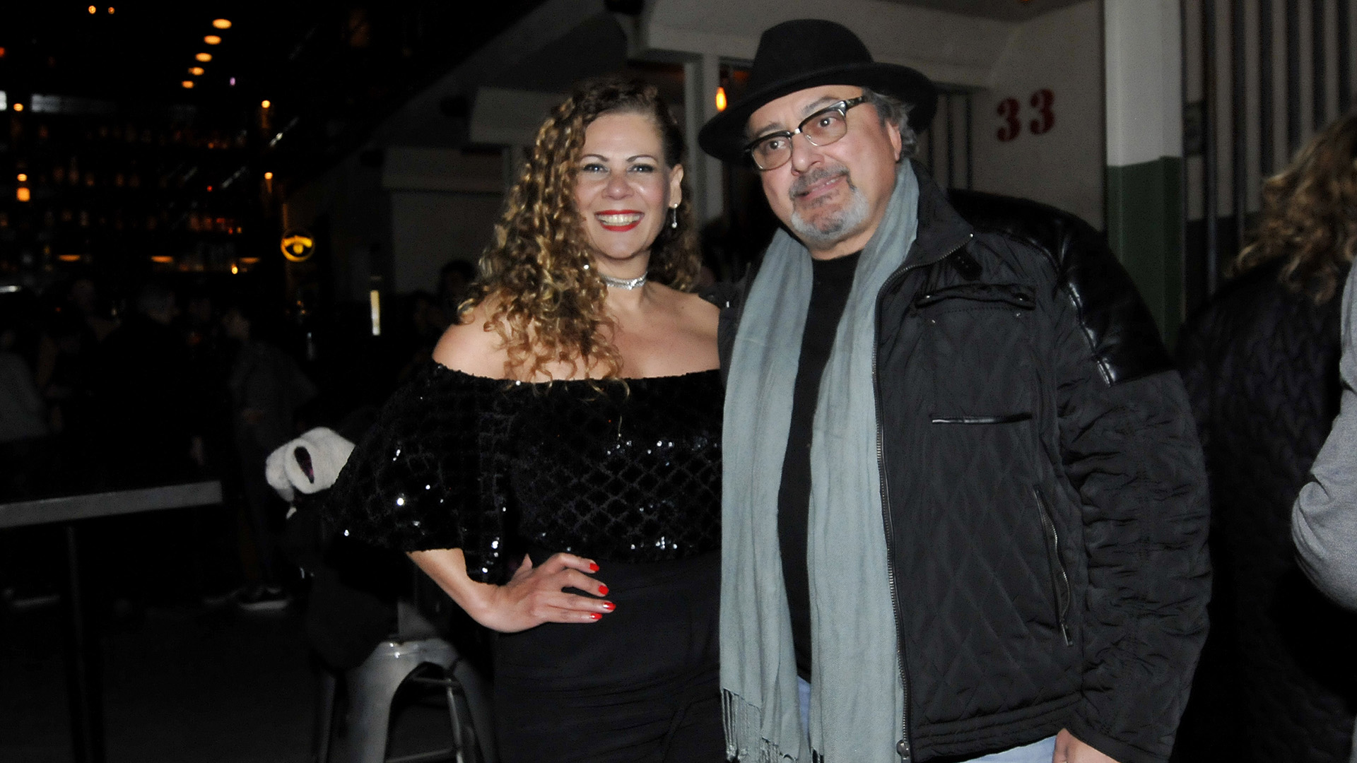 Loren Acuña y Claudio Rissi