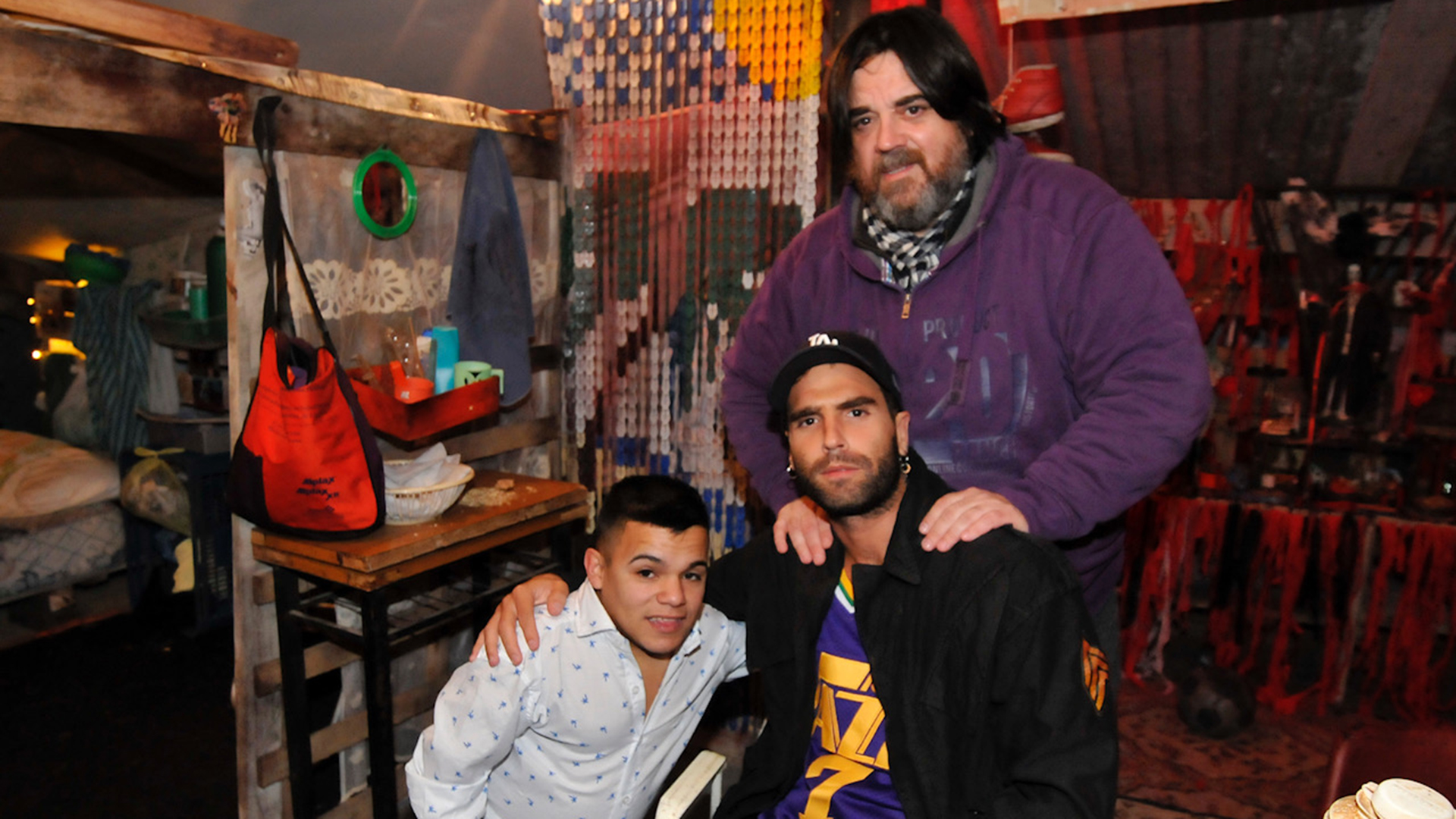 Brian Buley, Nicolás Furtado y Carlos Portaluppi