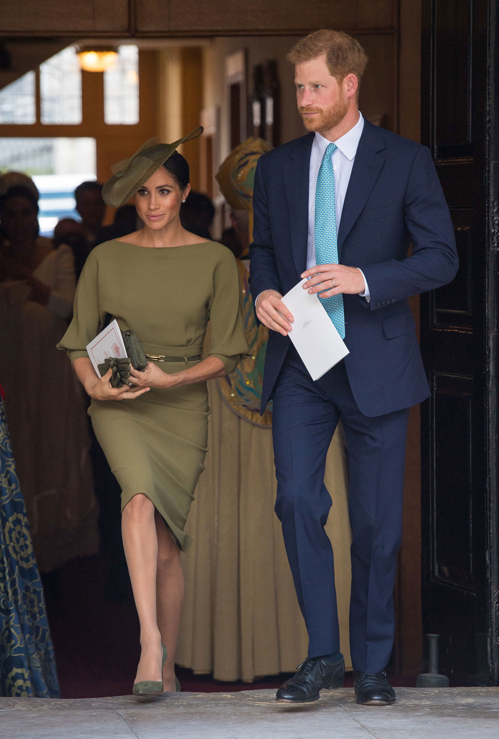 El bautismo del príncipe Louis, el tercer hijo del príncipe William y Kate Middleton